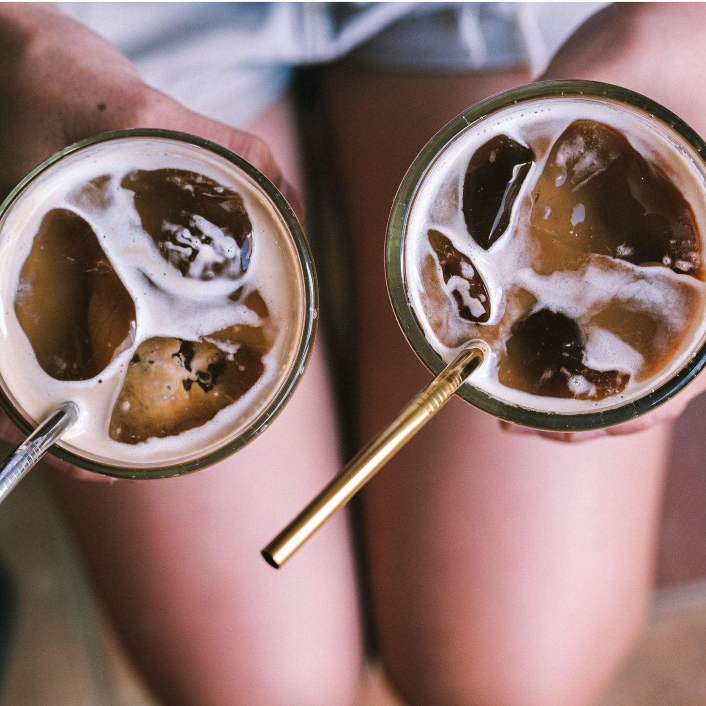 Stainless Steel Straw Gold
