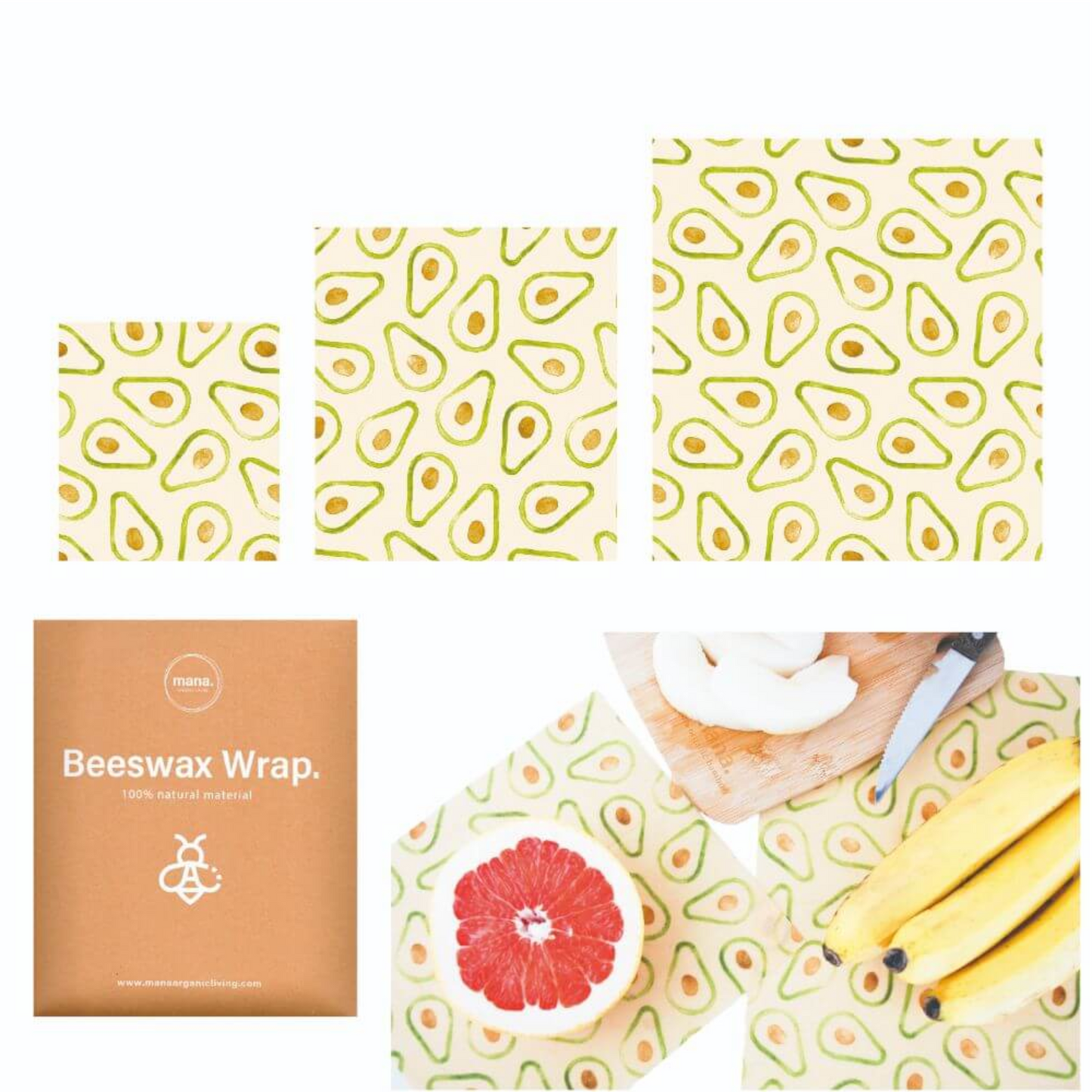 Beeswax Wrap SML