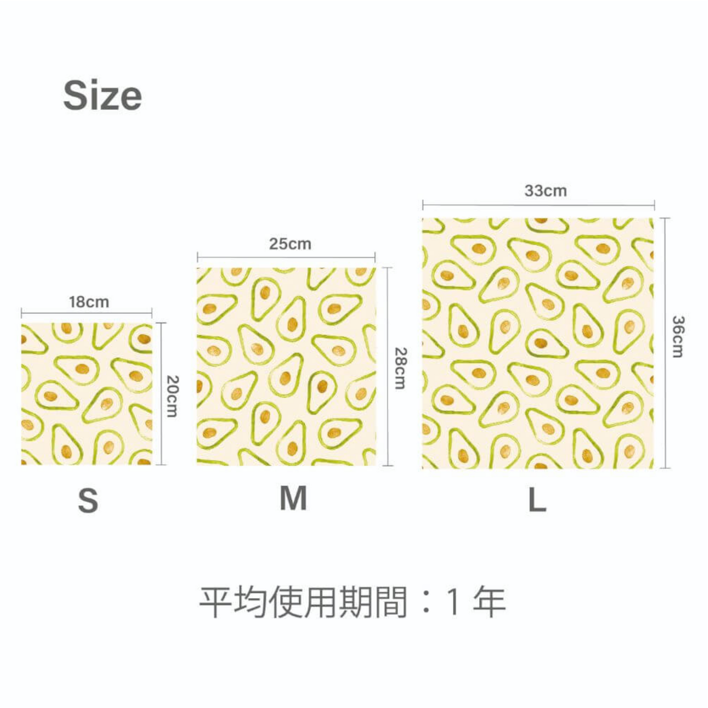Beeswax Wrap SML