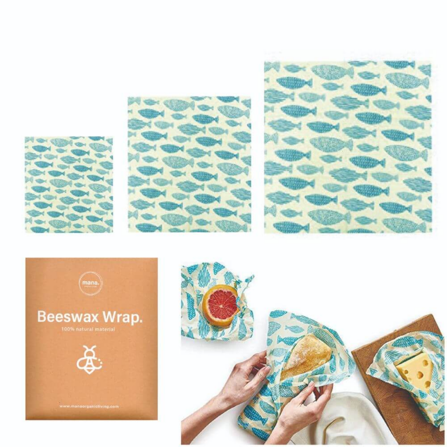 Beeswax Wrap SML