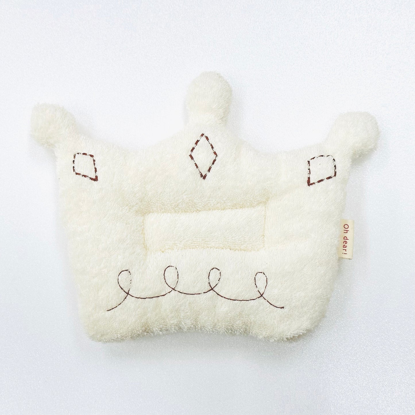 Crown Pillow BROWN
