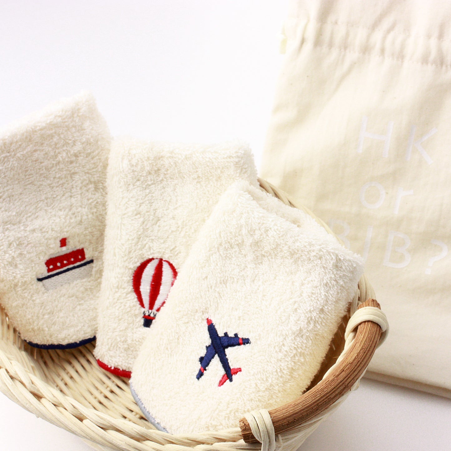 Travel 3days bib set