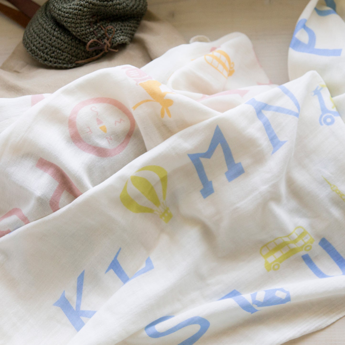 Travel gauze bath towel