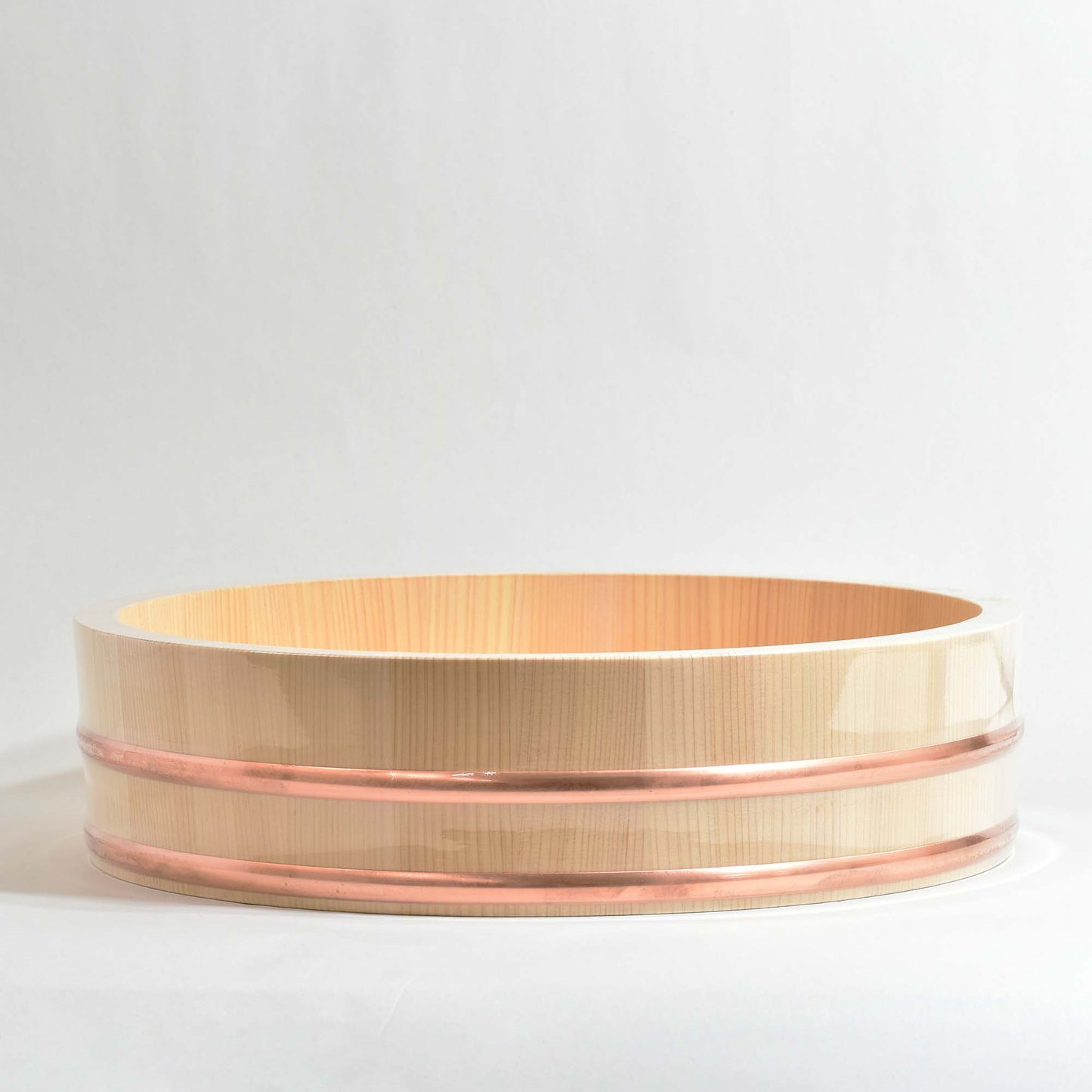 Kiso Sawara lean rice bowl 36cm 7 cups