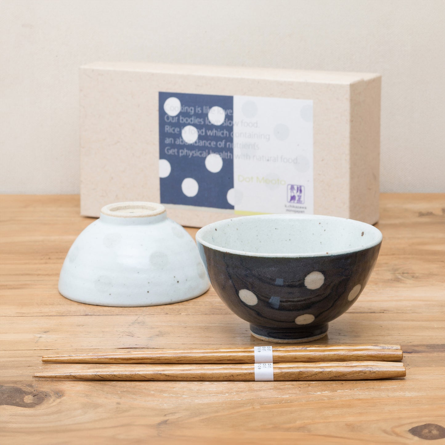 Dot Pair Rice Bowl