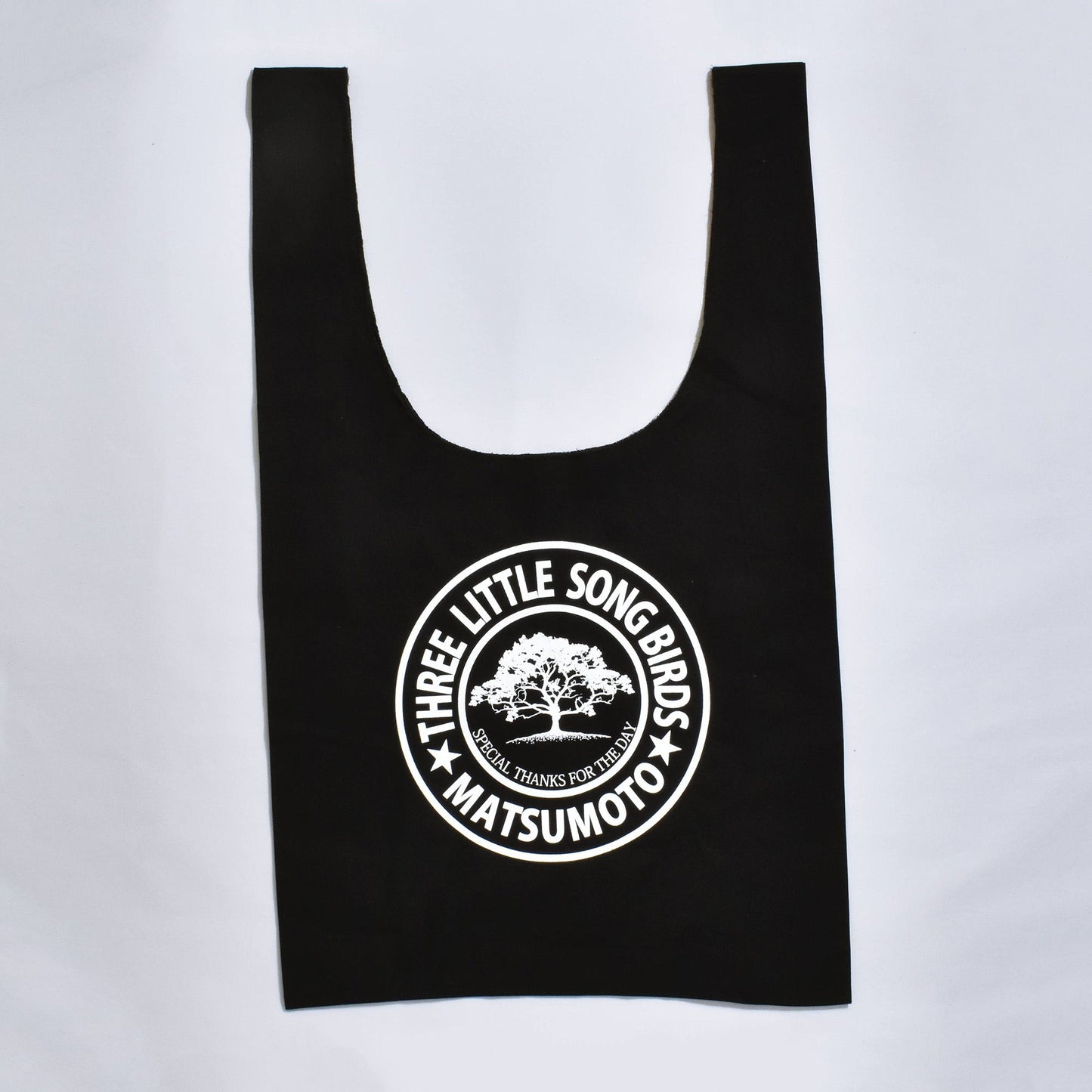 Shopping bag, black, large