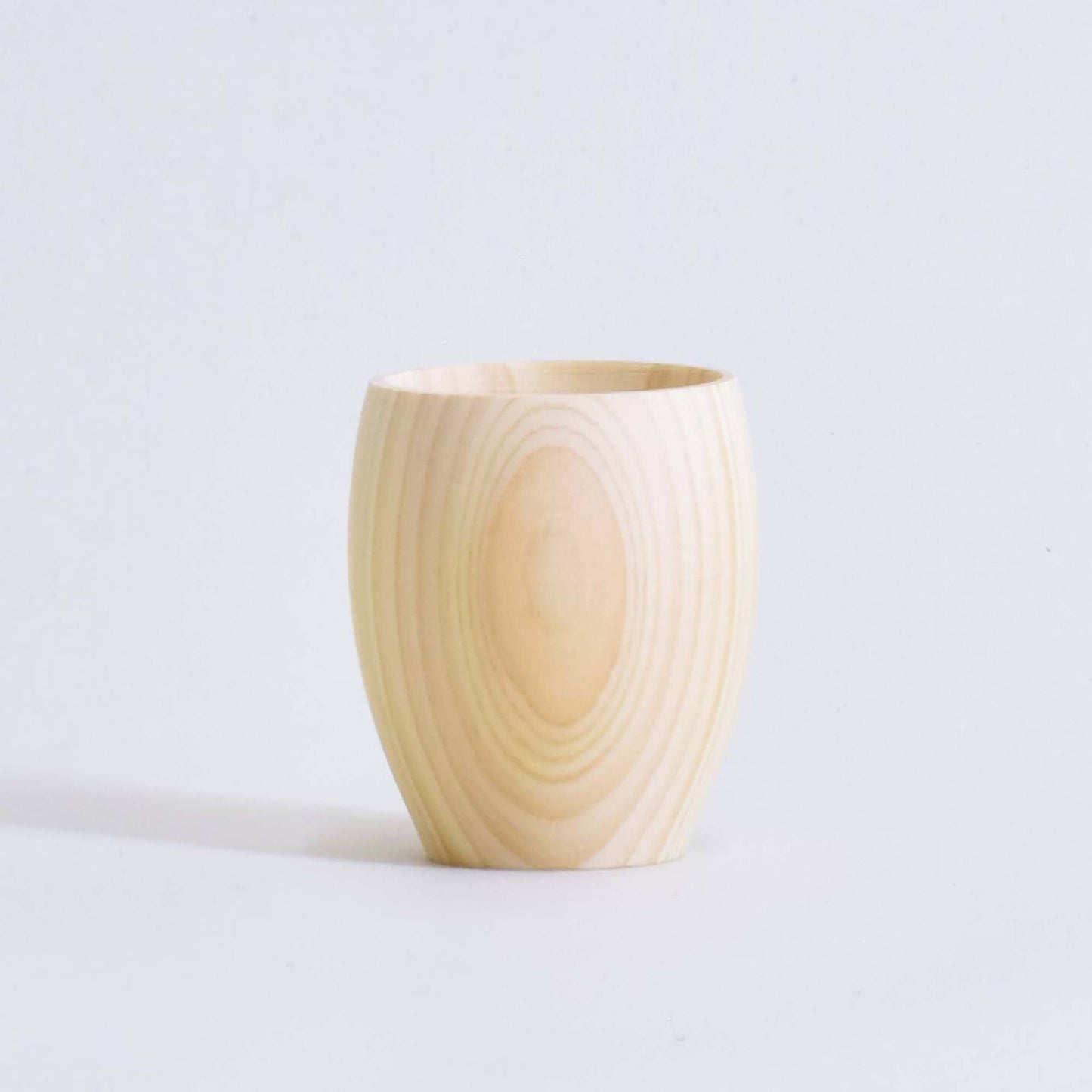 Hinoki round sake cup