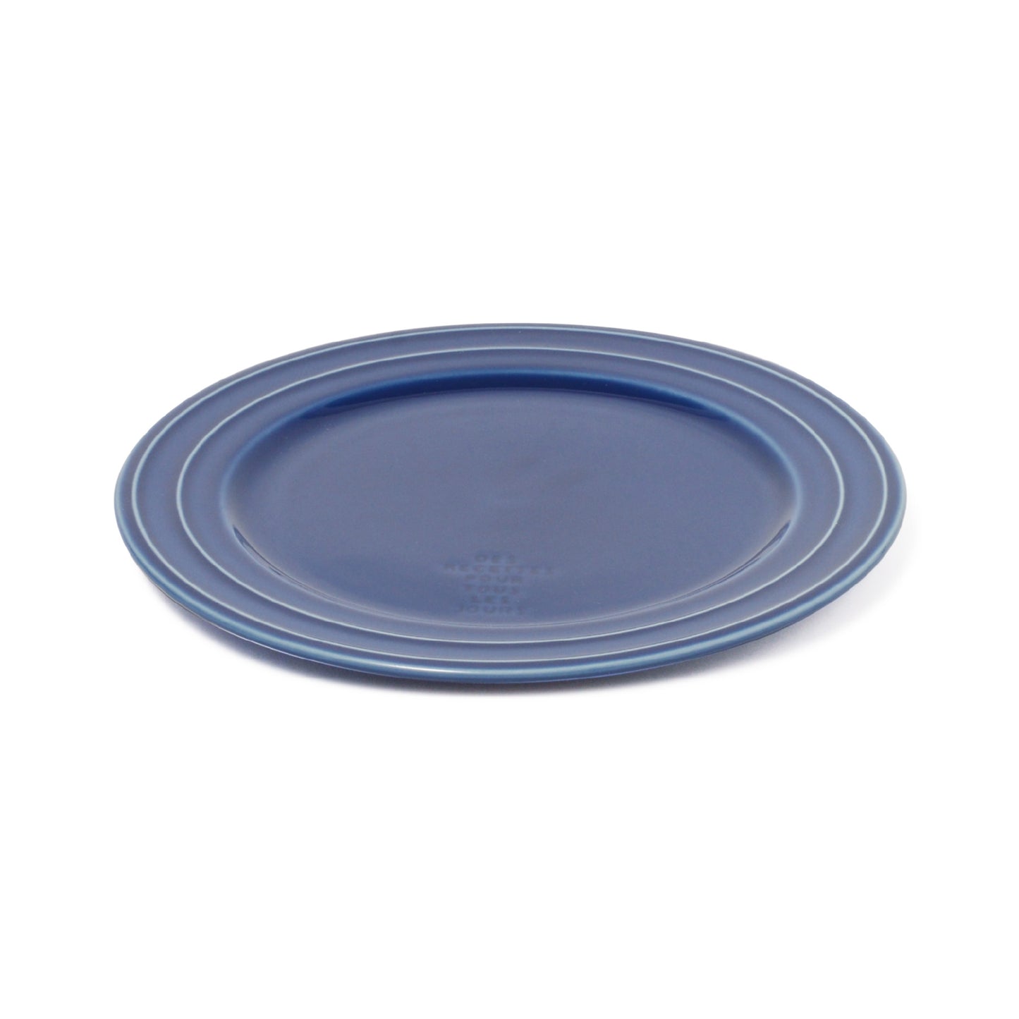 Quatre Lupa Plate S Indigo