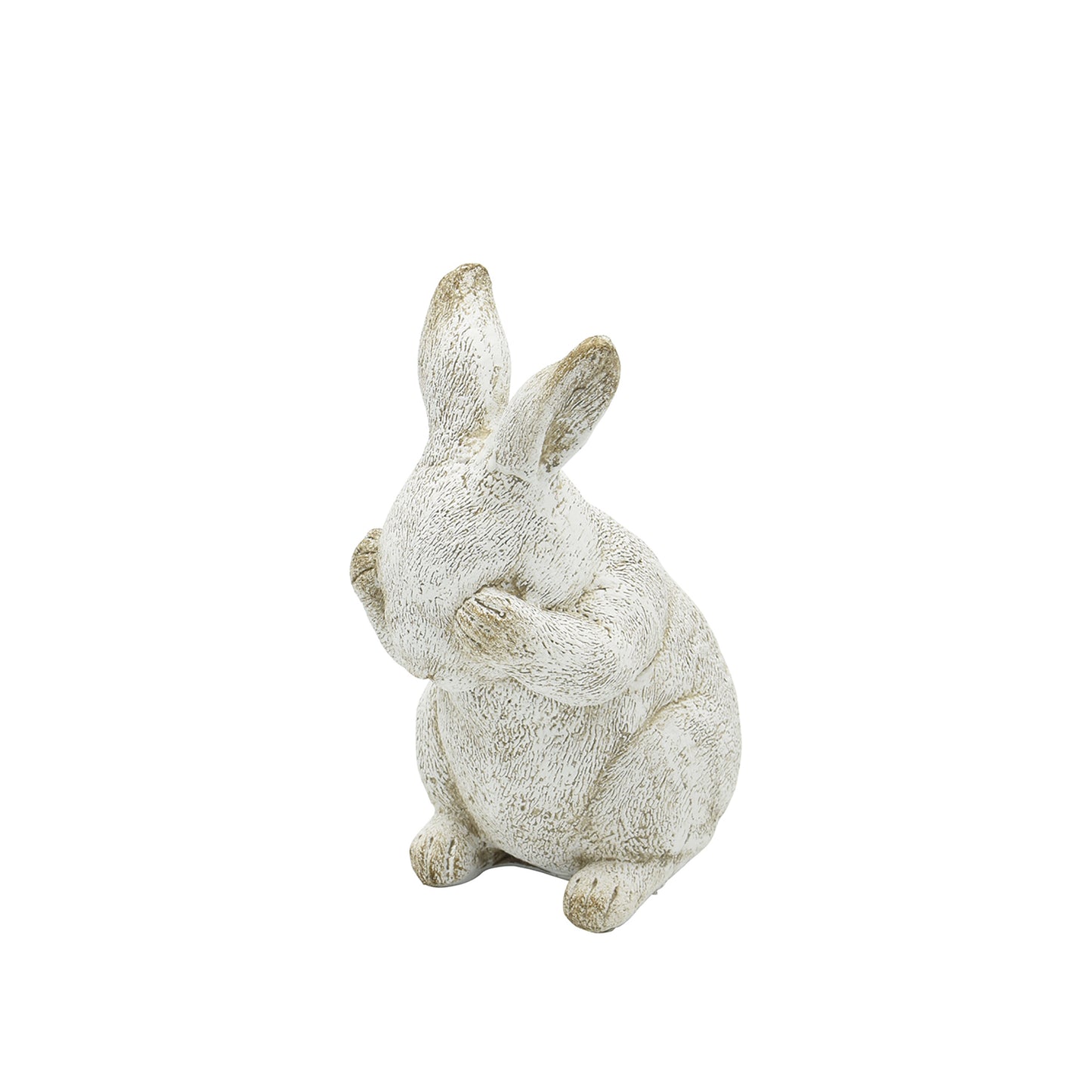 Resin Antique Rabbit 01 White