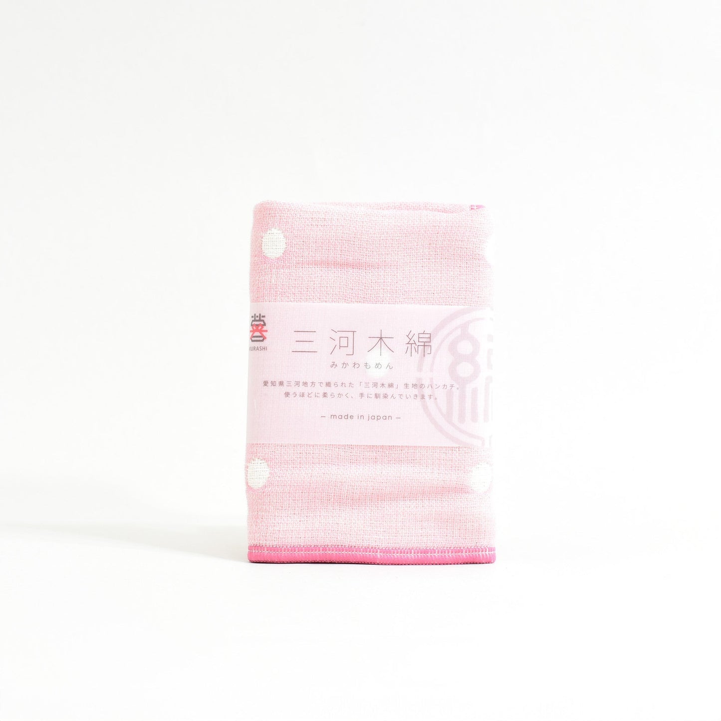 Mikawa Cotton Mini Towel Polka Dot