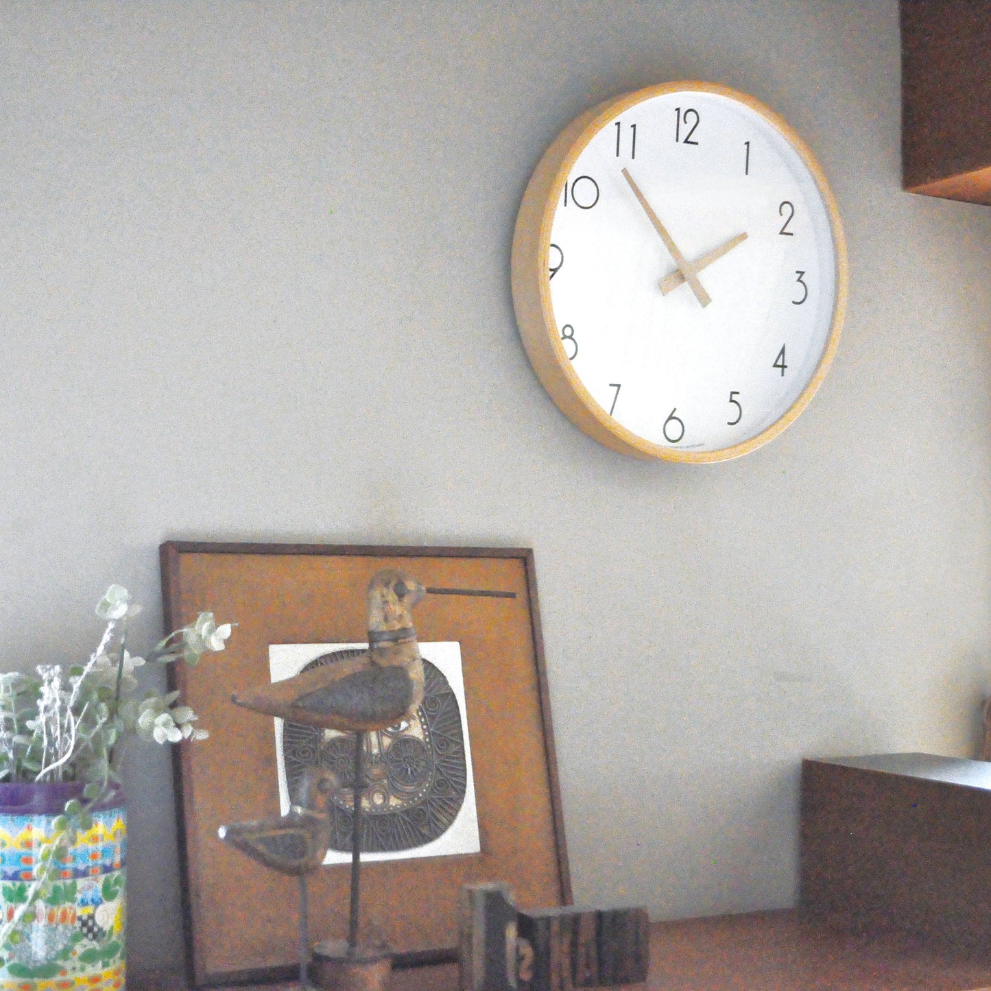 Campus Wall Clock WH L