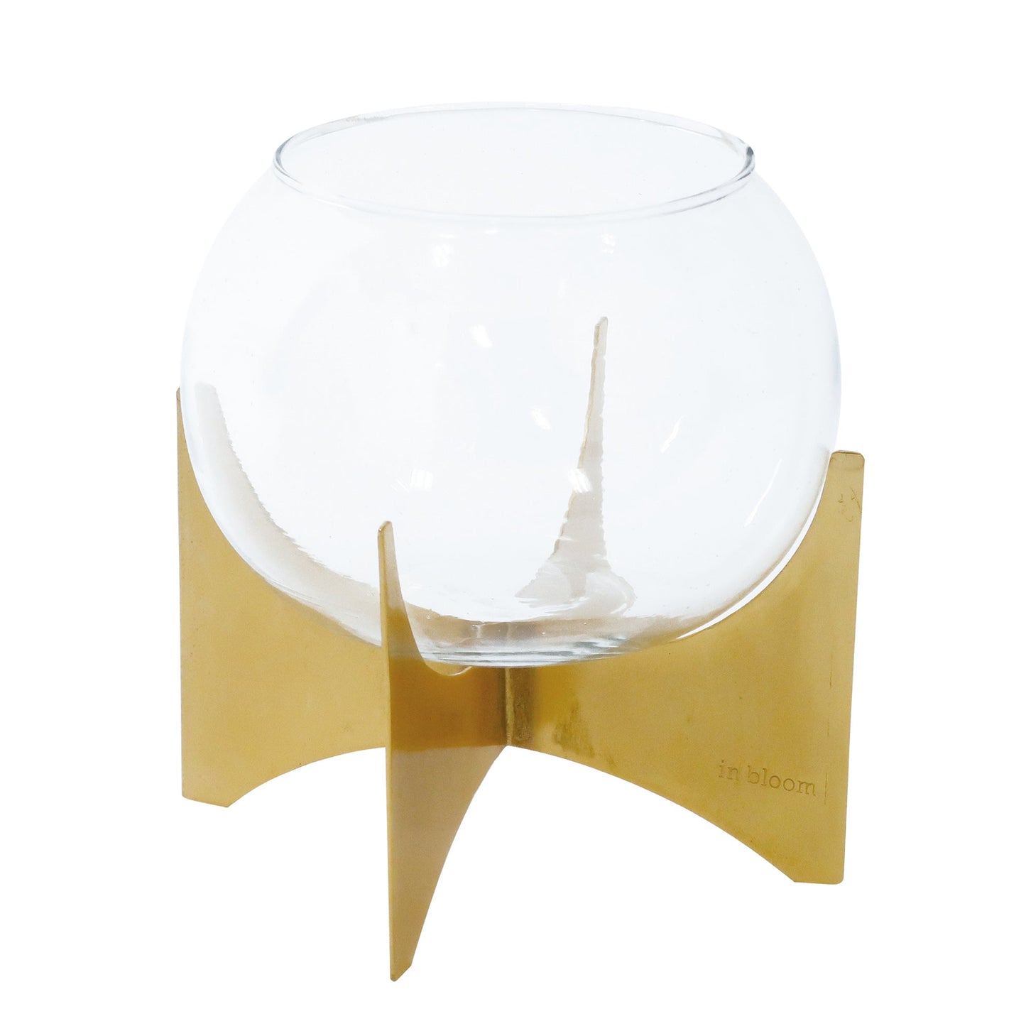 In Bloom Glass Bowl Base L