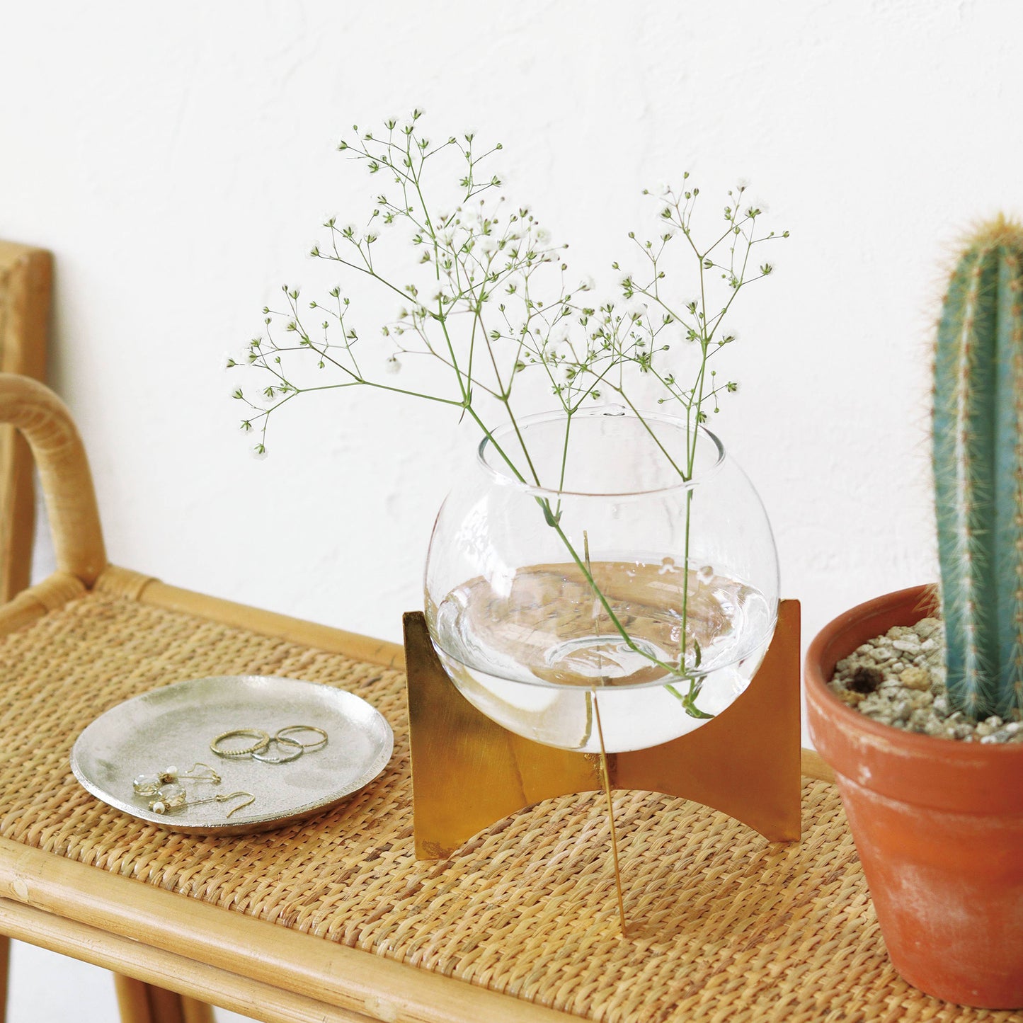 In Bloom Glass Bowl Base L
