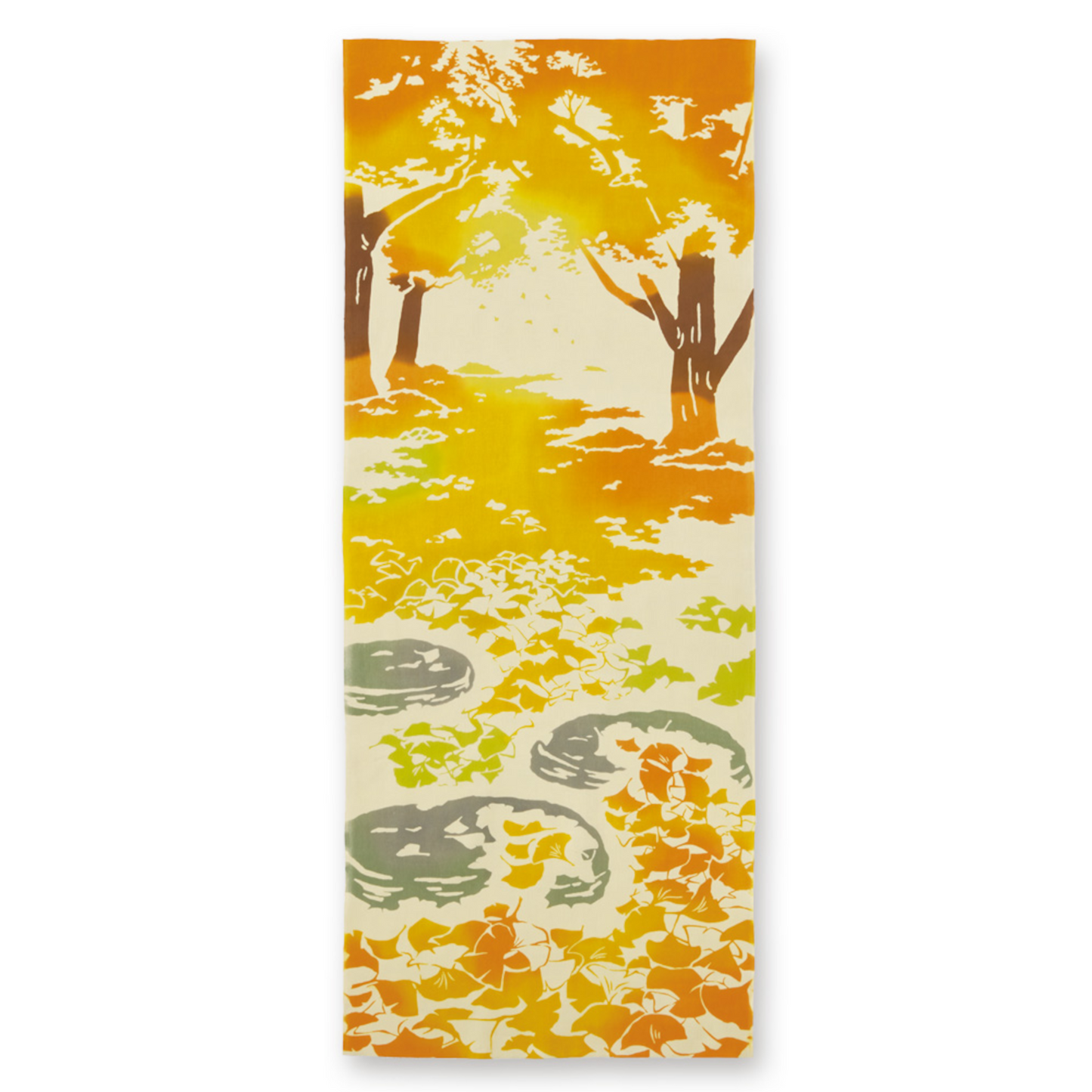 kenema Tenugui Ginkgo carpet