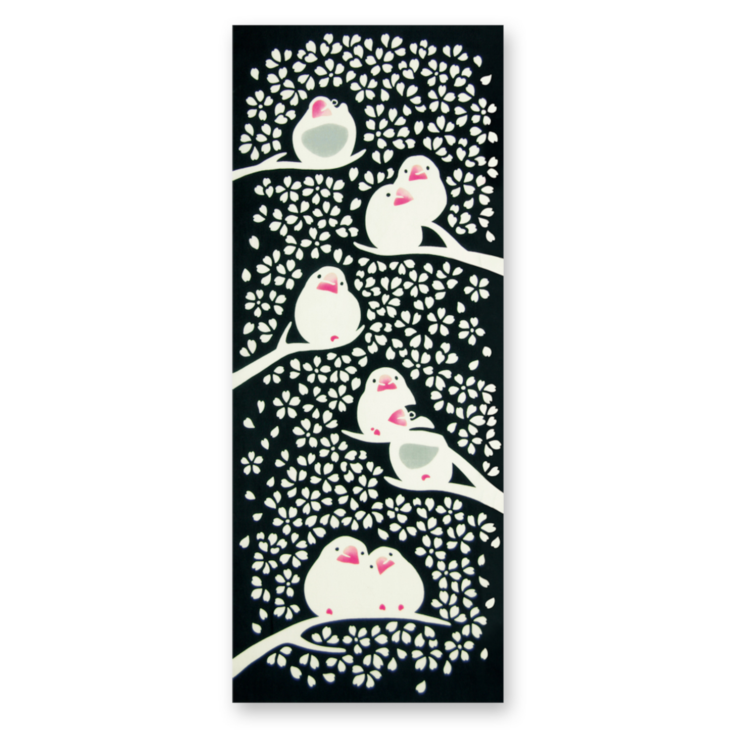 kenema Tenugui Sakura Java sparrow