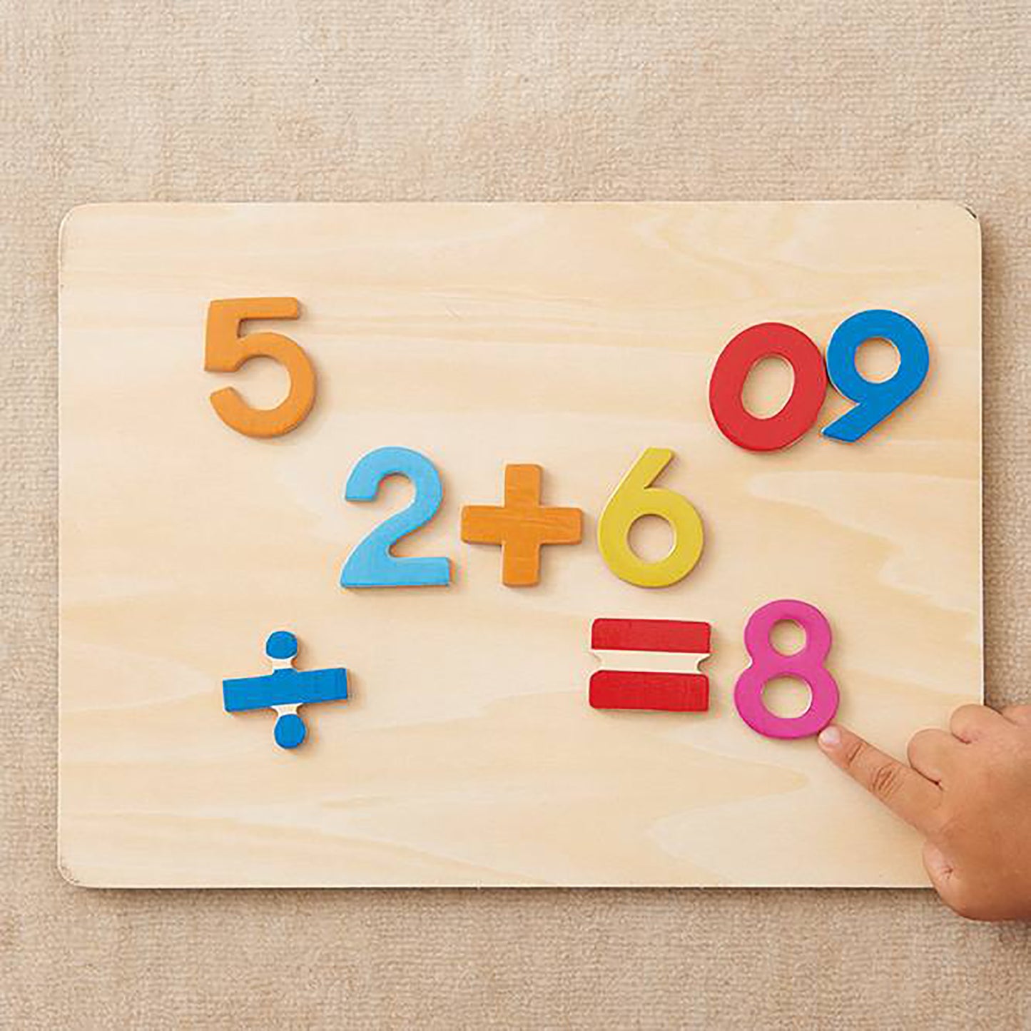 Wooden Puzzle 1, 2, 3