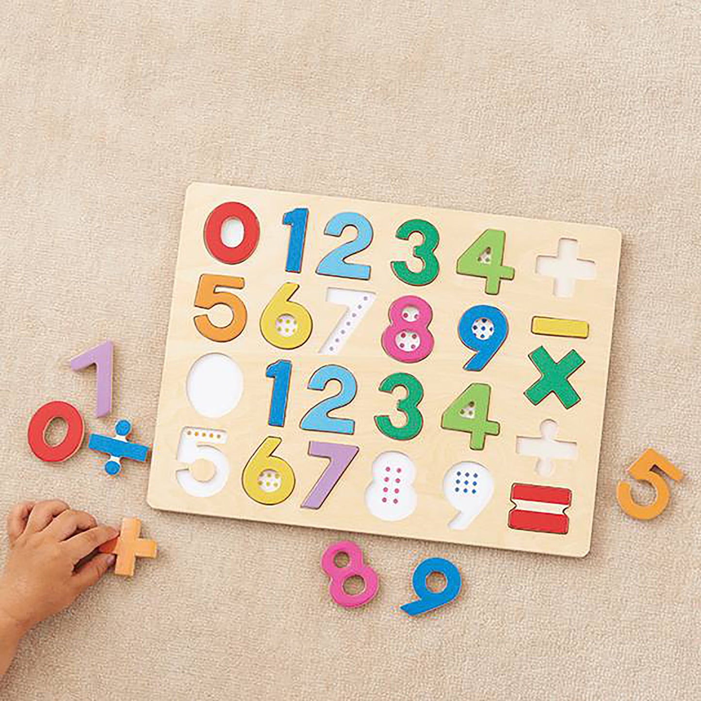 Wooden Puzzle 1, 2, 3
