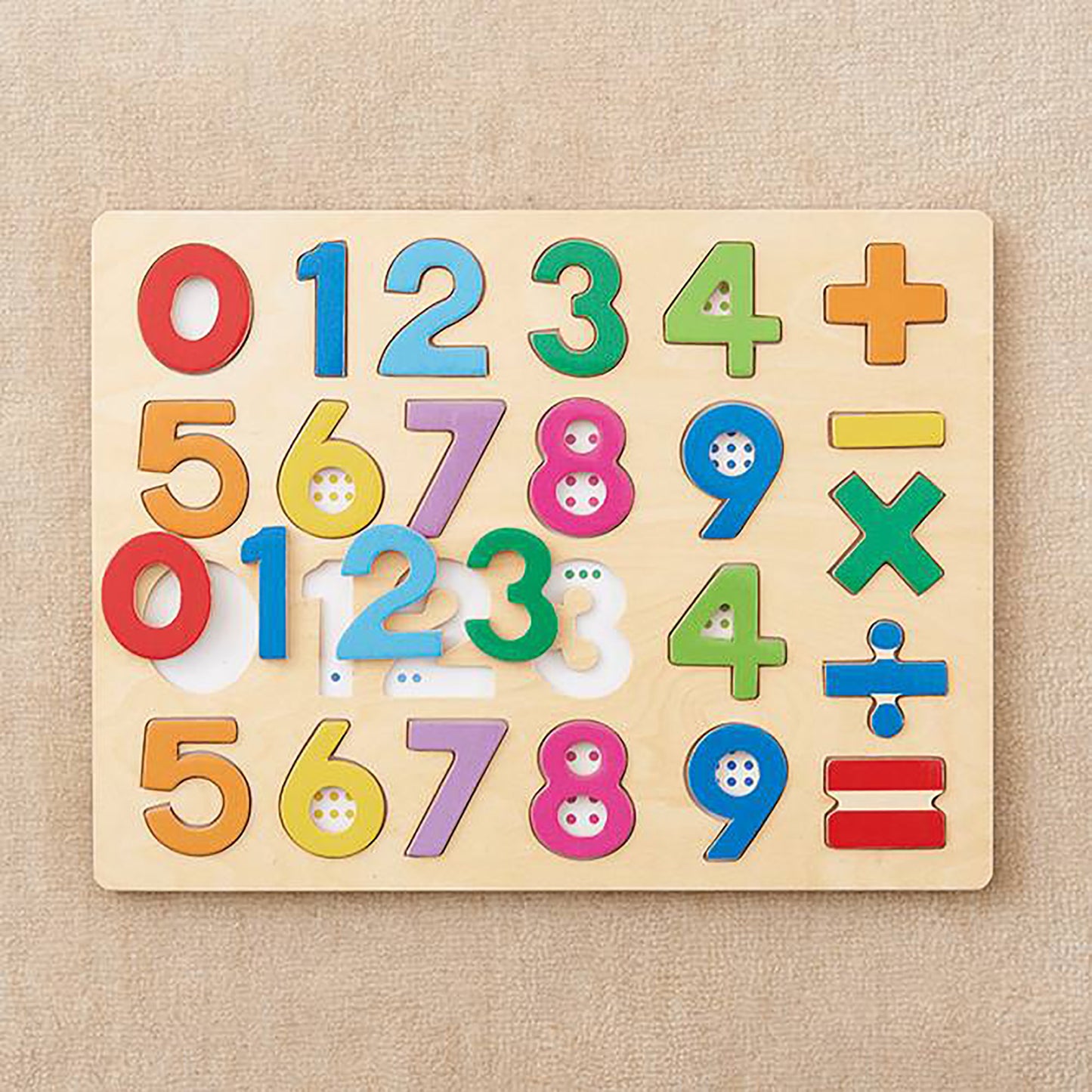Wooden Puzzle 1, 2, 3