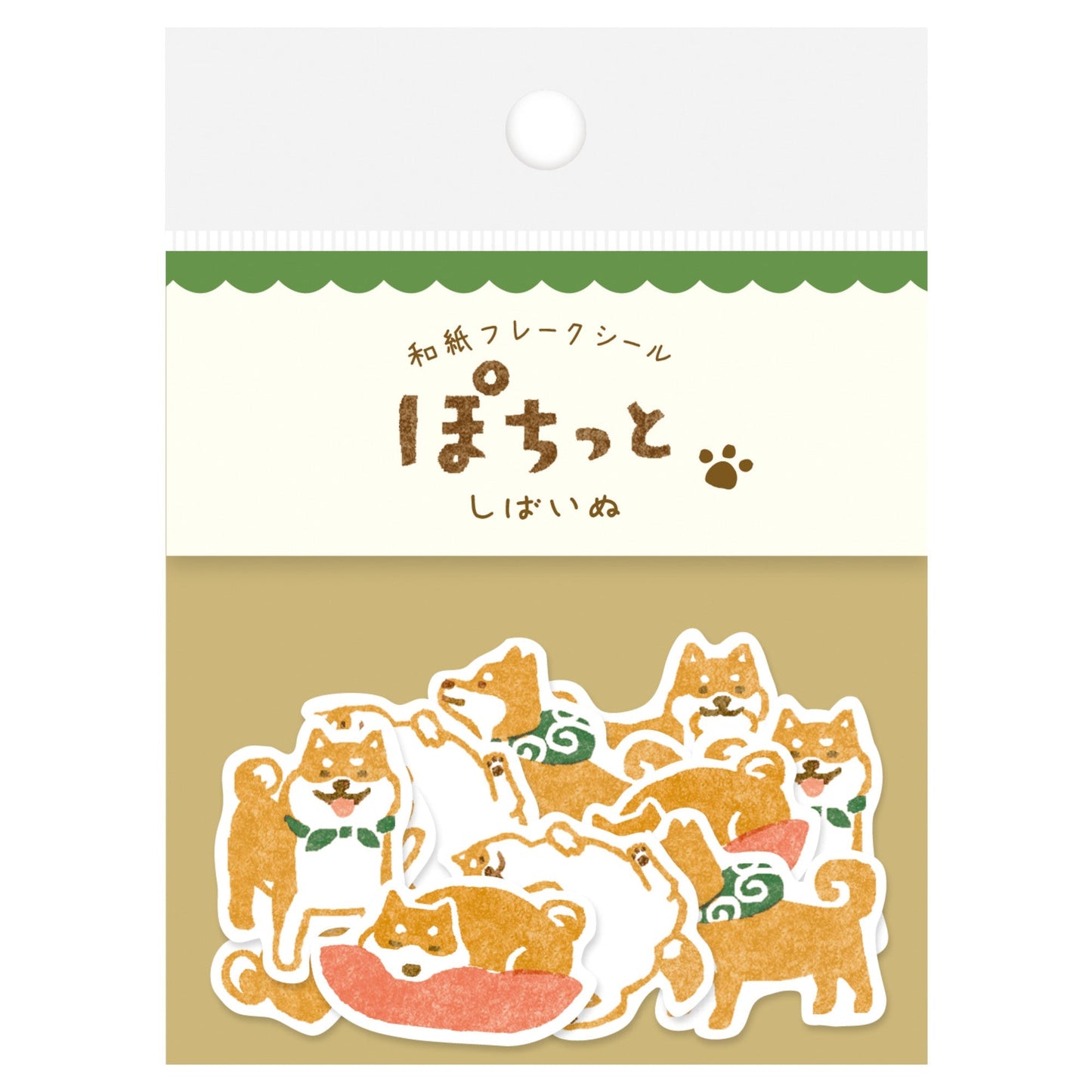 Washi flake stickers