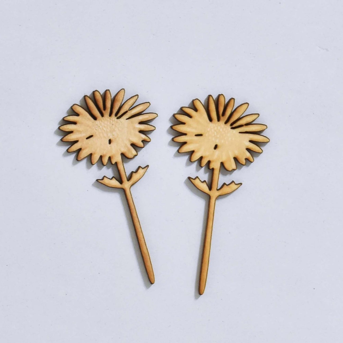 Wooden Flowers (Set of 2)
