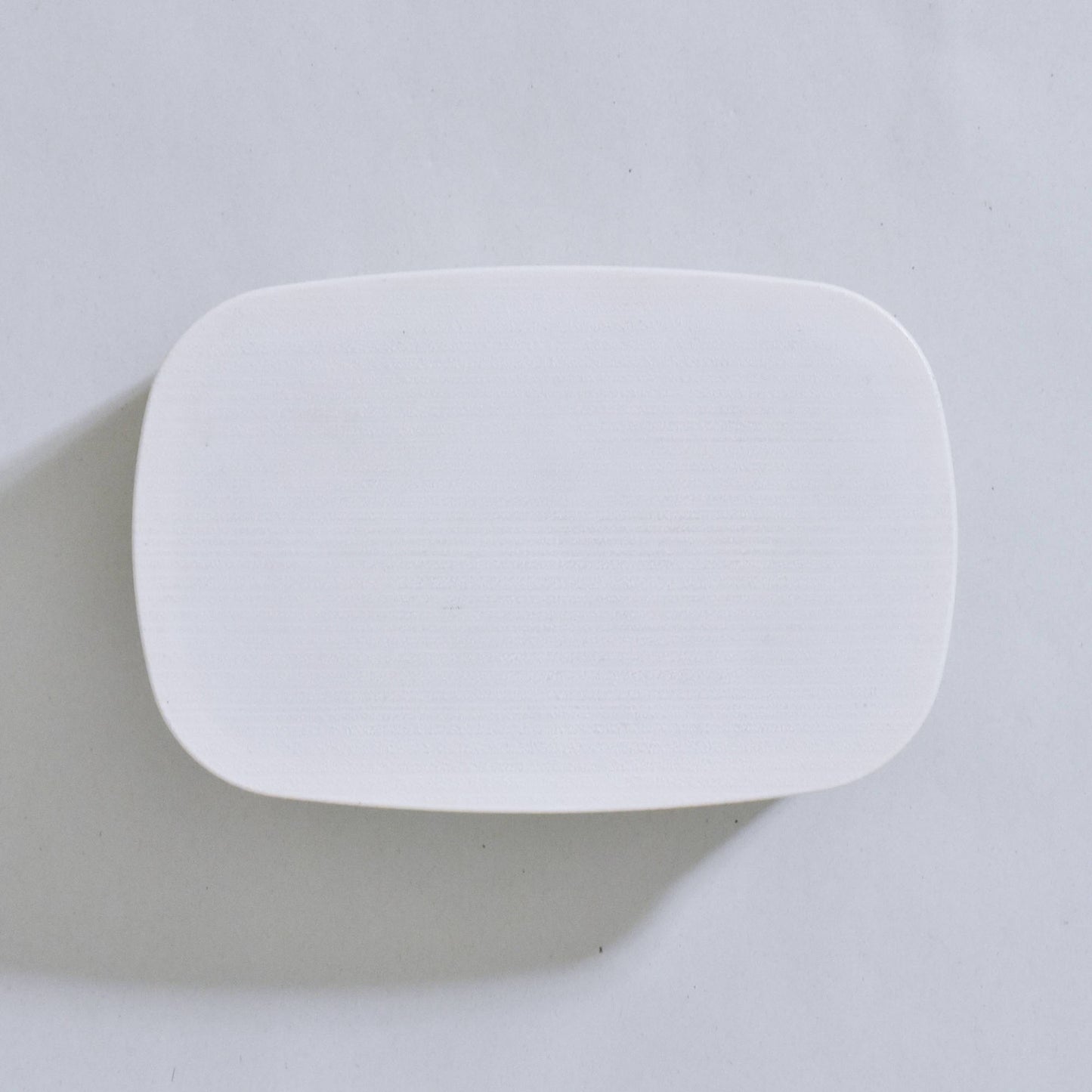 Monotone bento, one-tier, matte white