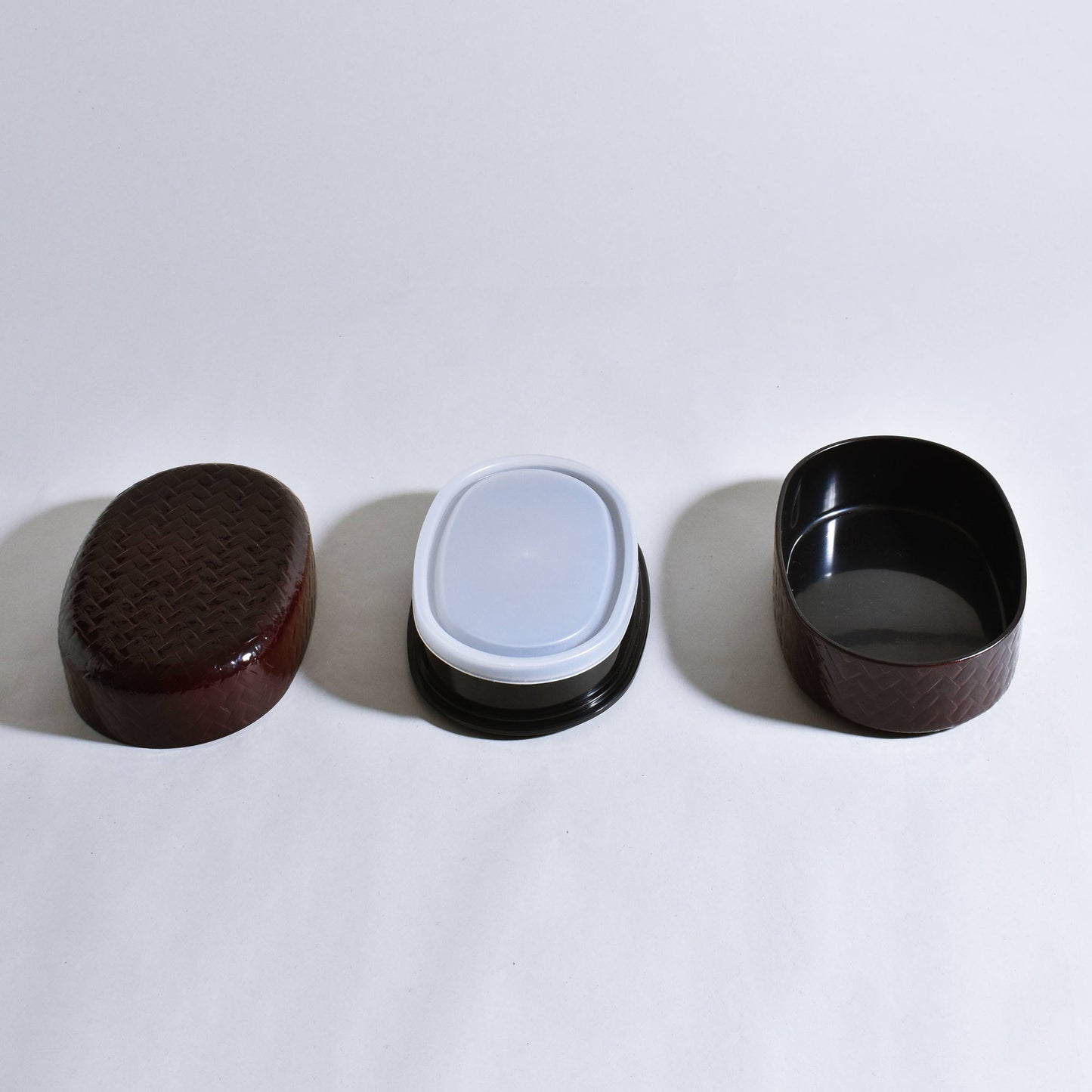 Ajiro oval bento box