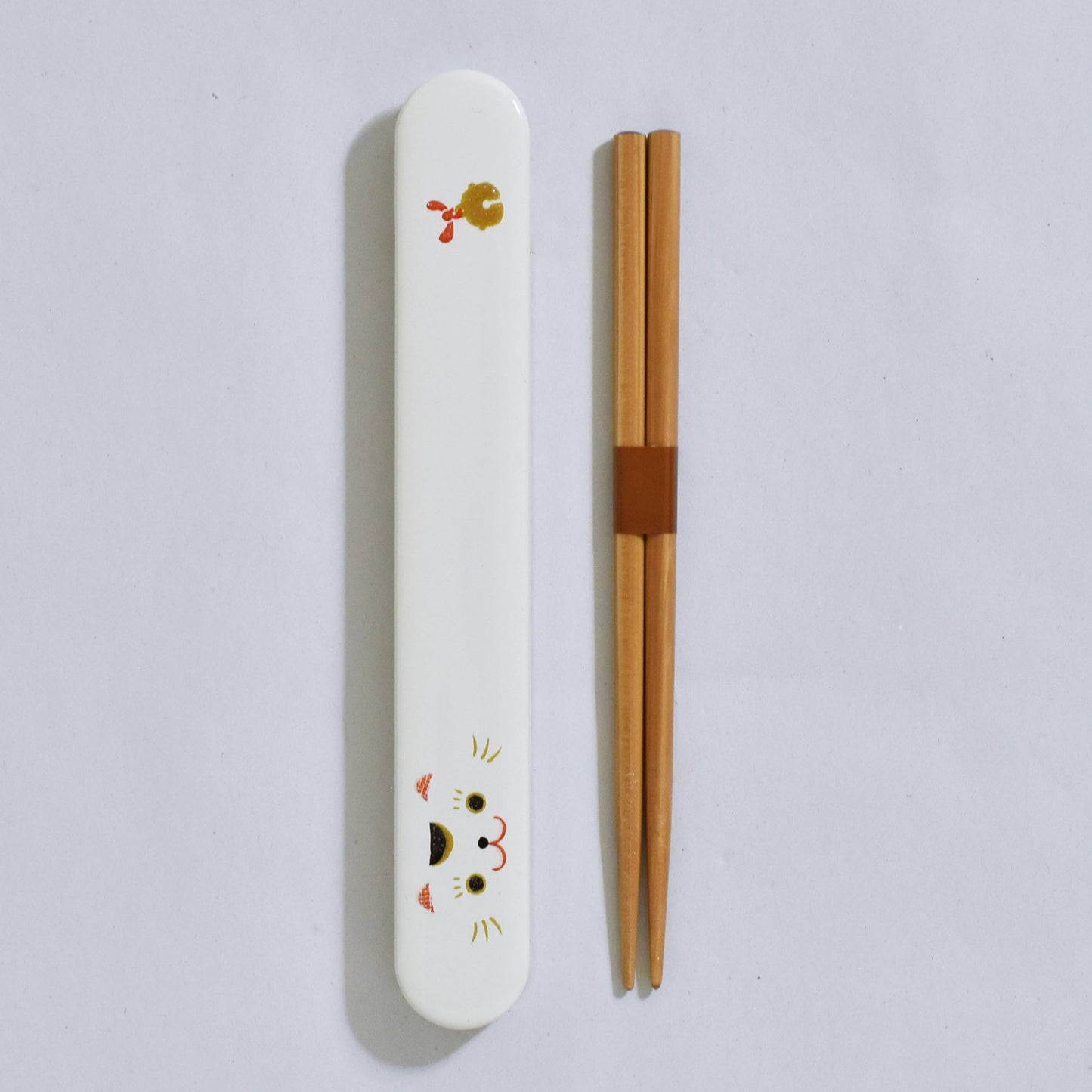 18.0 Slide Chopsticks Set Maneki Neko