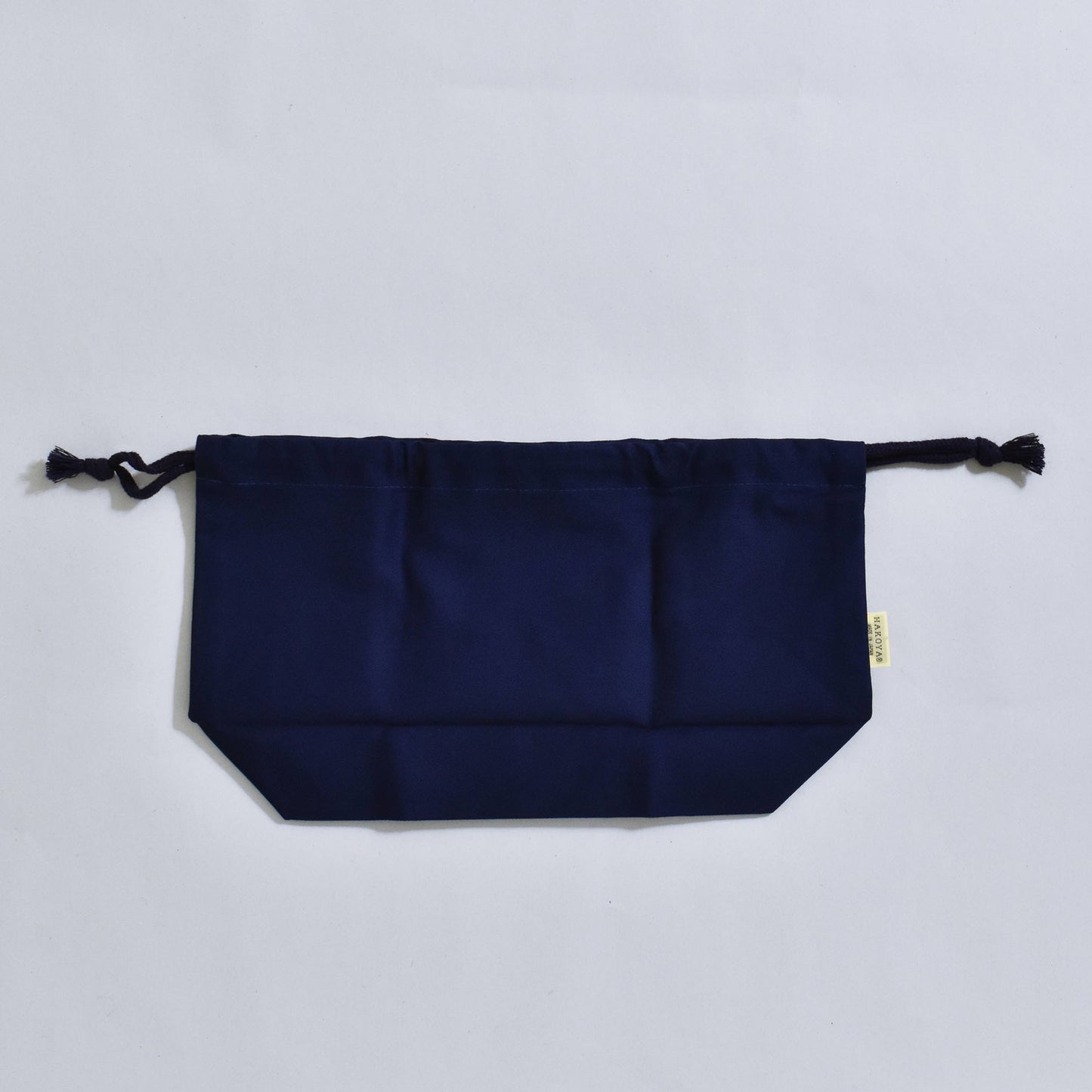 Drawstring bag, slim, for men, navy