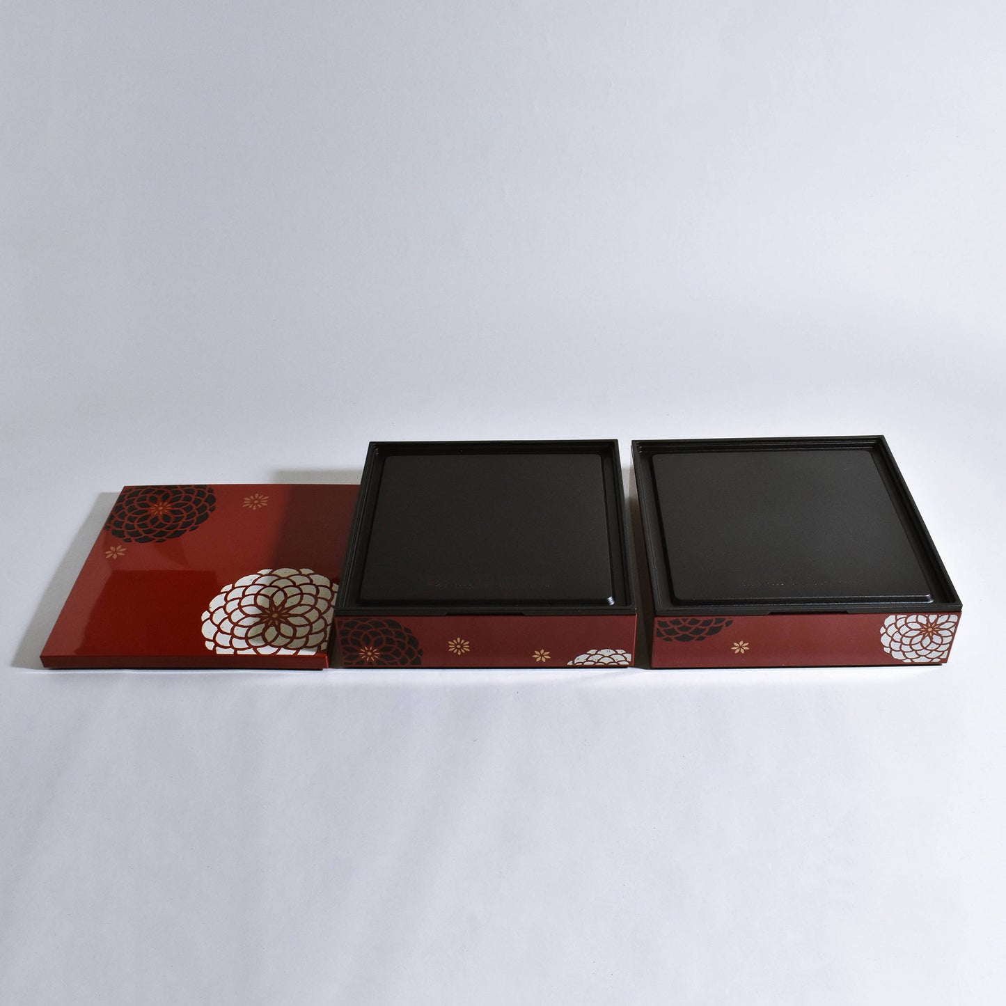 Square hors d'oeuvre box