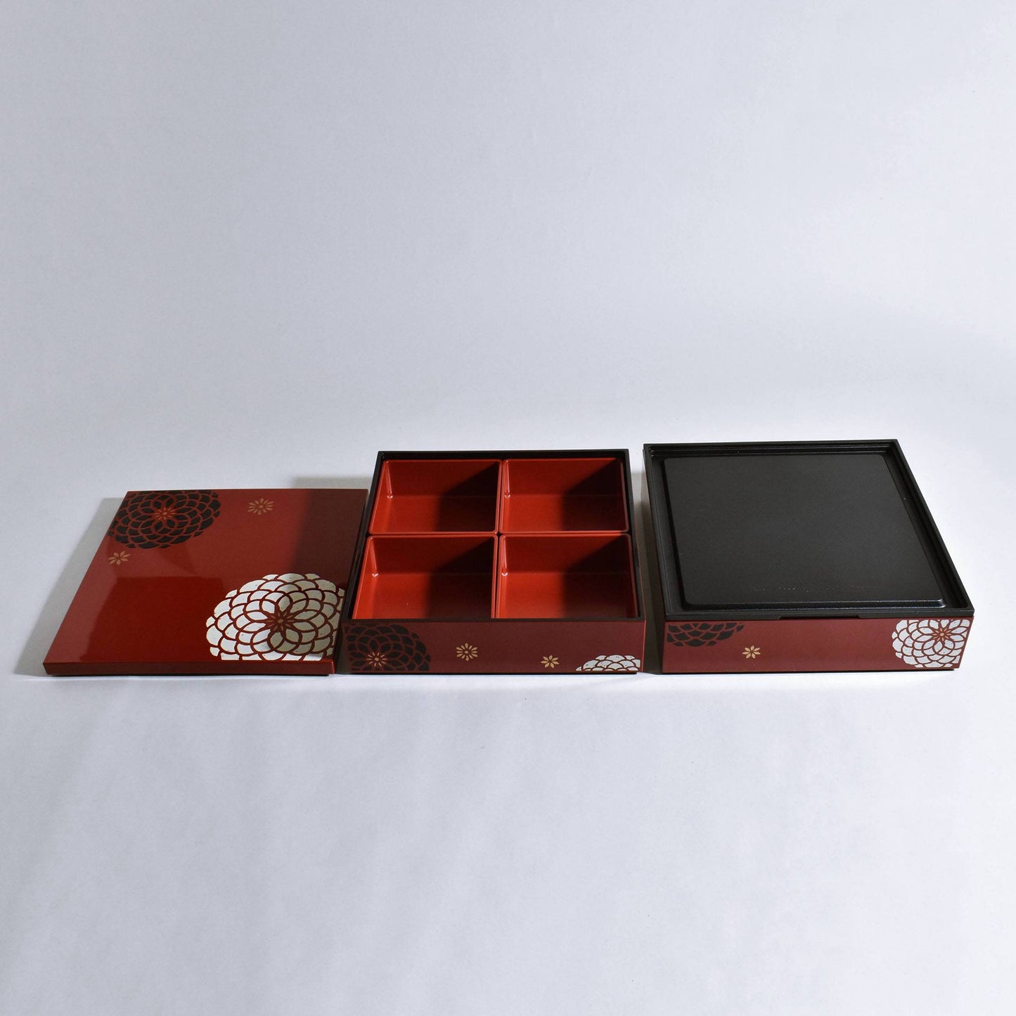 Square hors d'oeuvre box