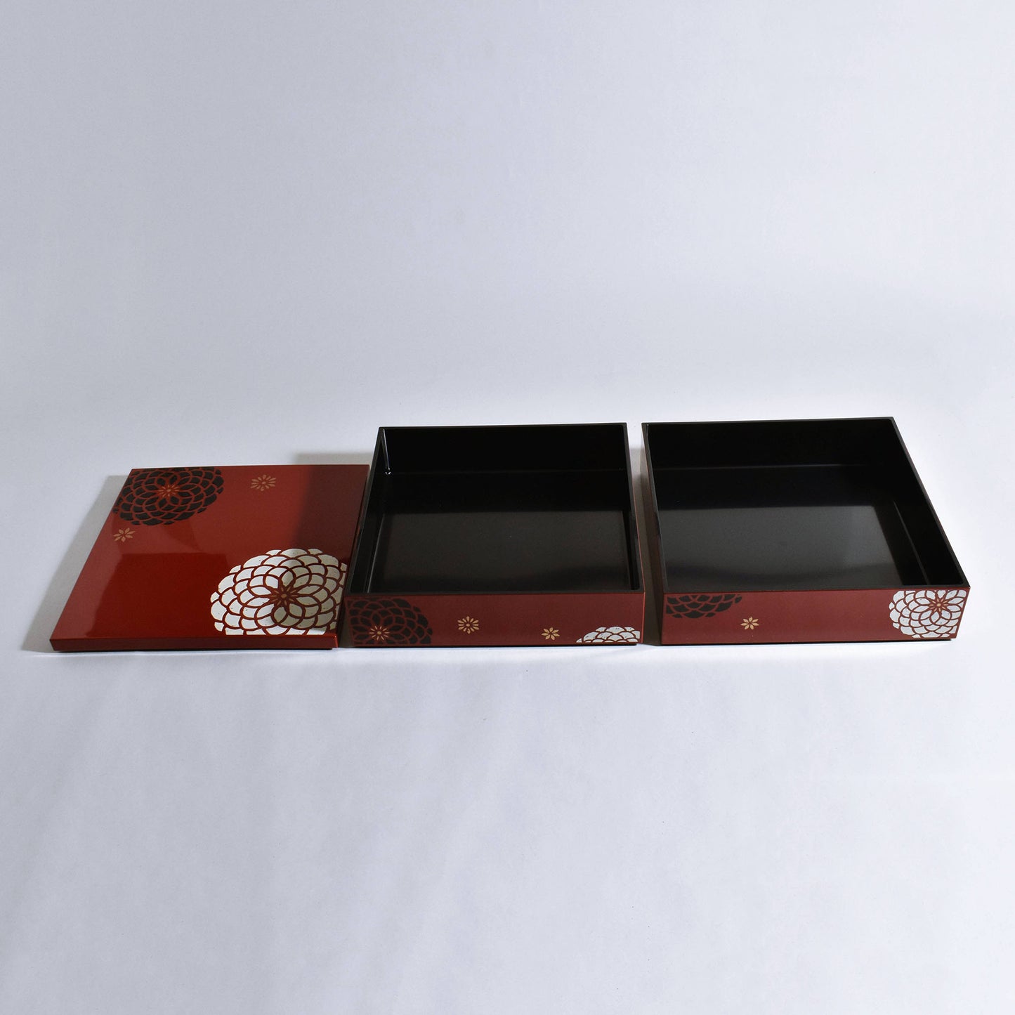 Square hors d'oeuvre box