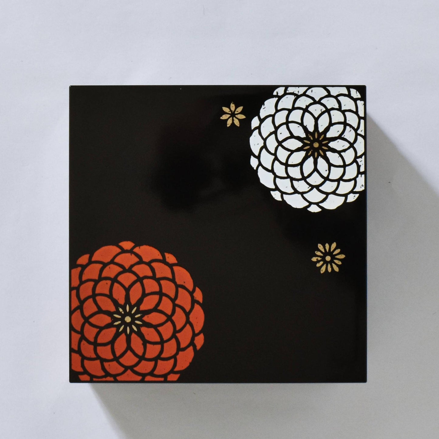 Square hors d'oeuvre box