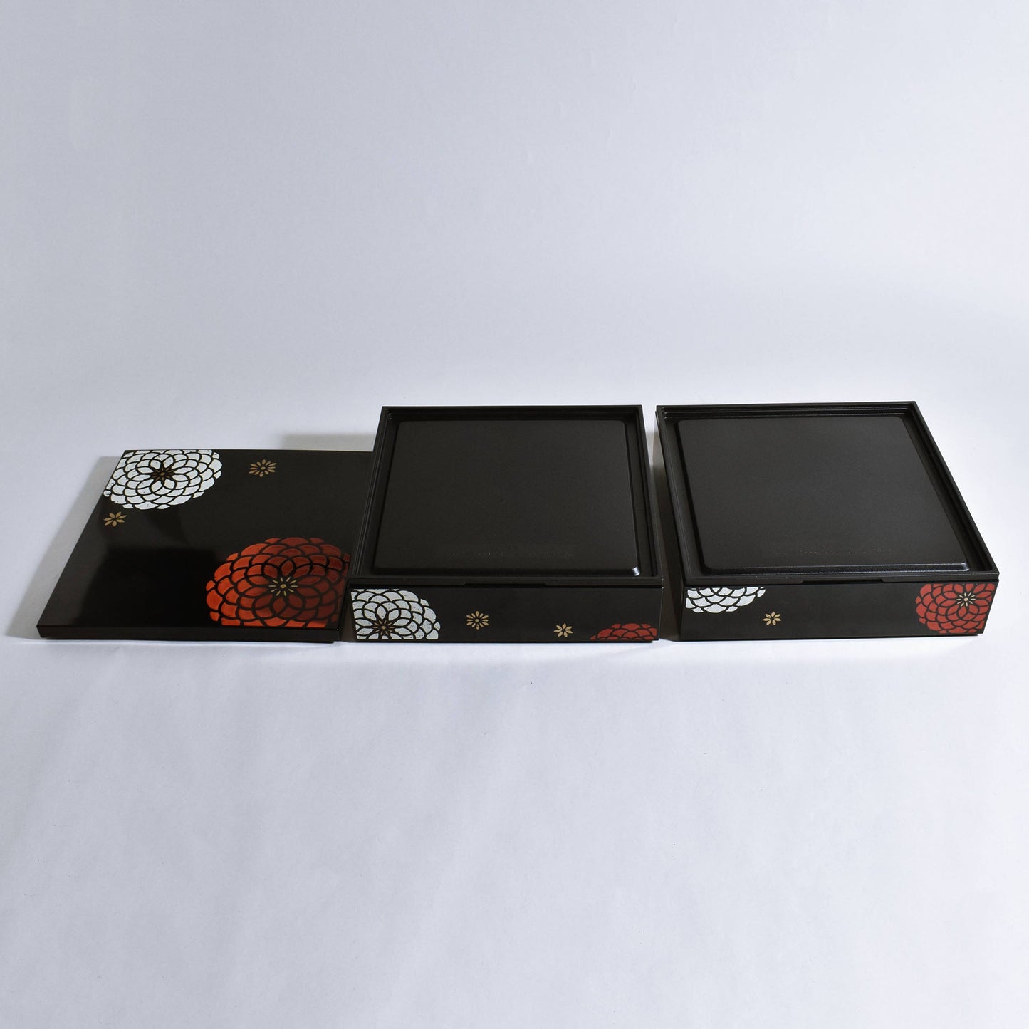 Square hors d'oeuvre box