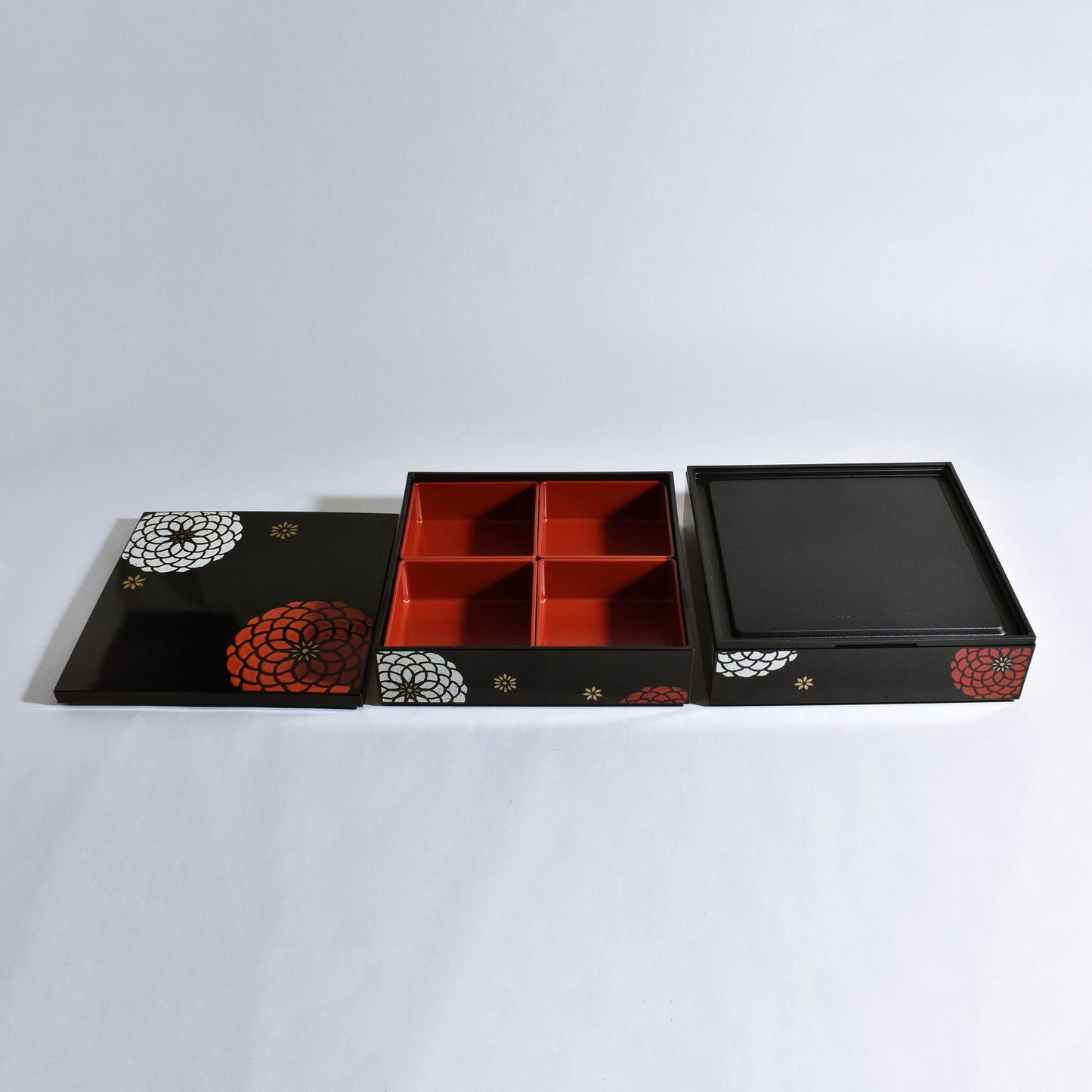 Square hors d'oeuvre box