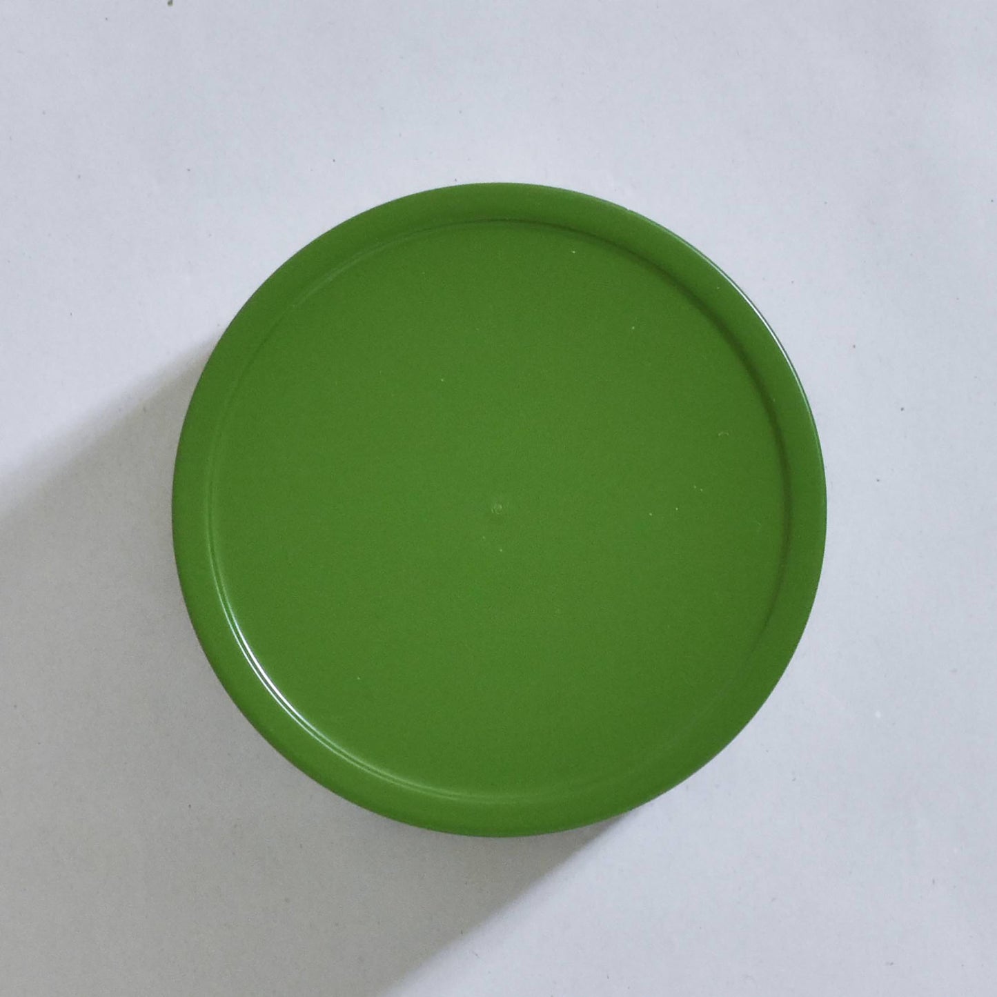 Tea canister, arrow pattern plum
