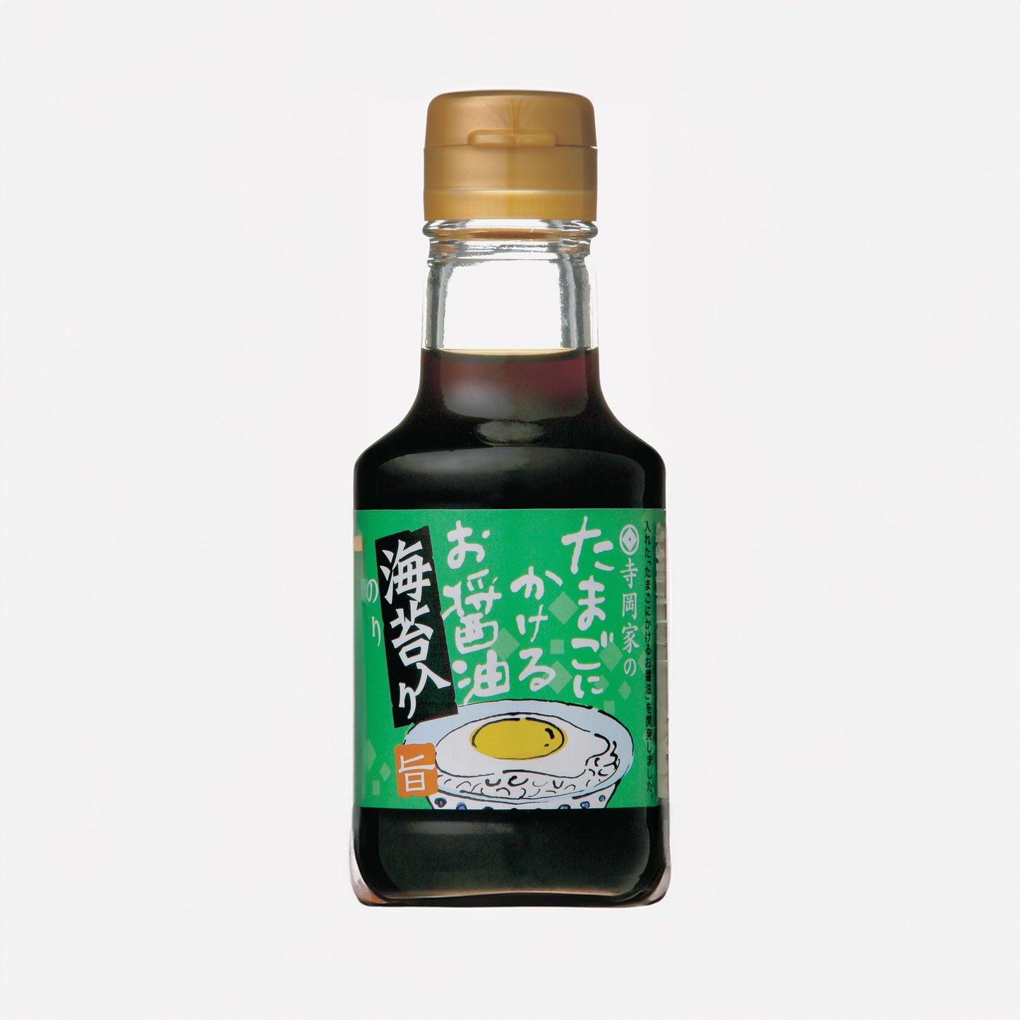 Teraoka's soy sauce for eggs with seaweed