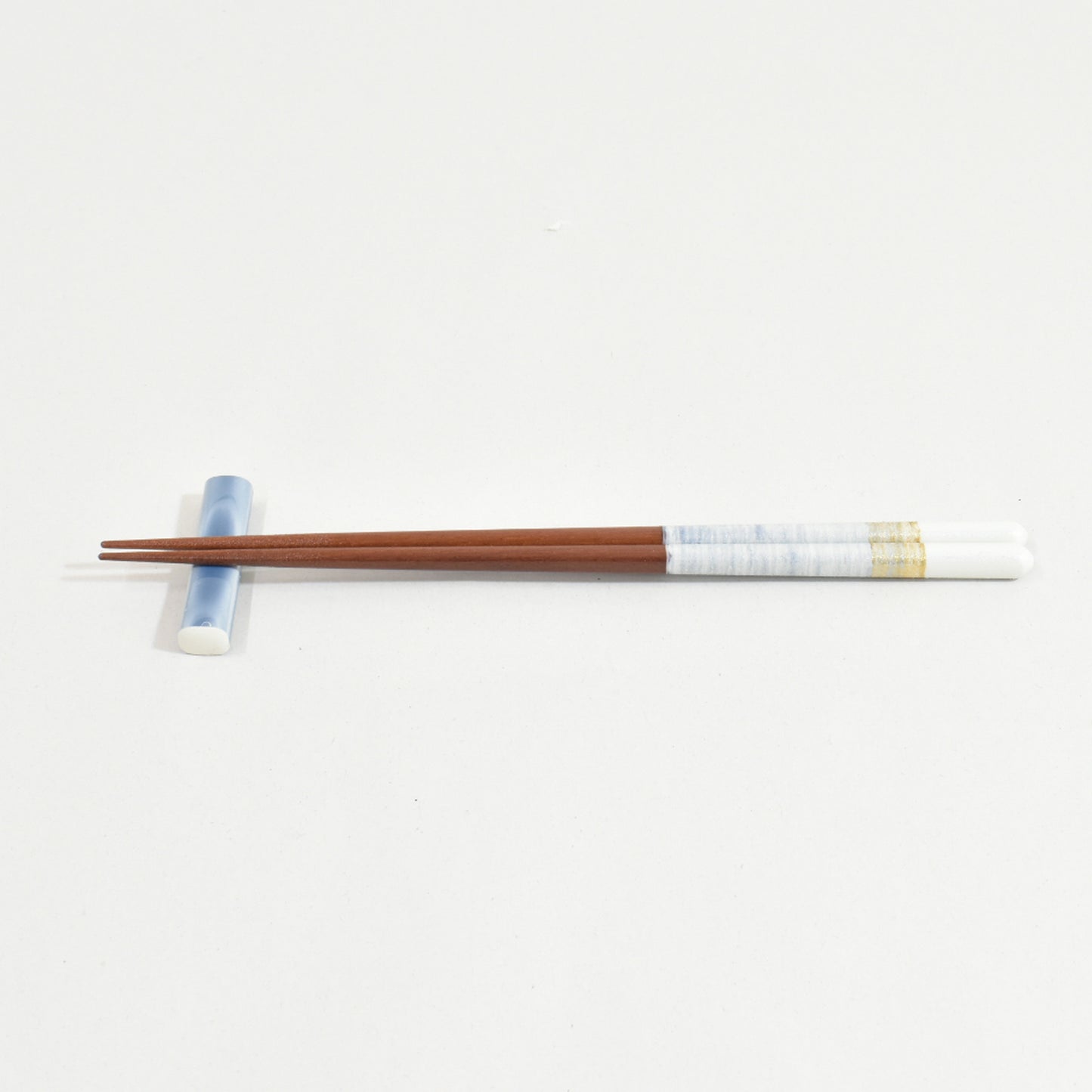Paulownia wood box with chopstick rest, Pearmint