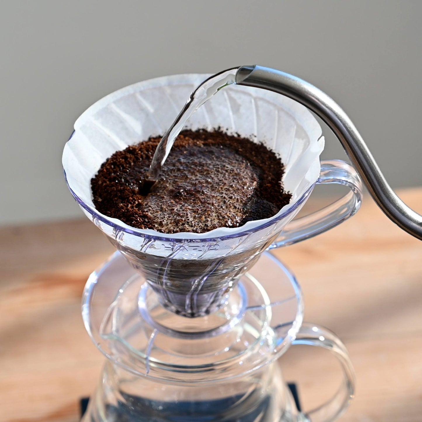V60 Transparent Dripper 01 Clear 1-2 cups