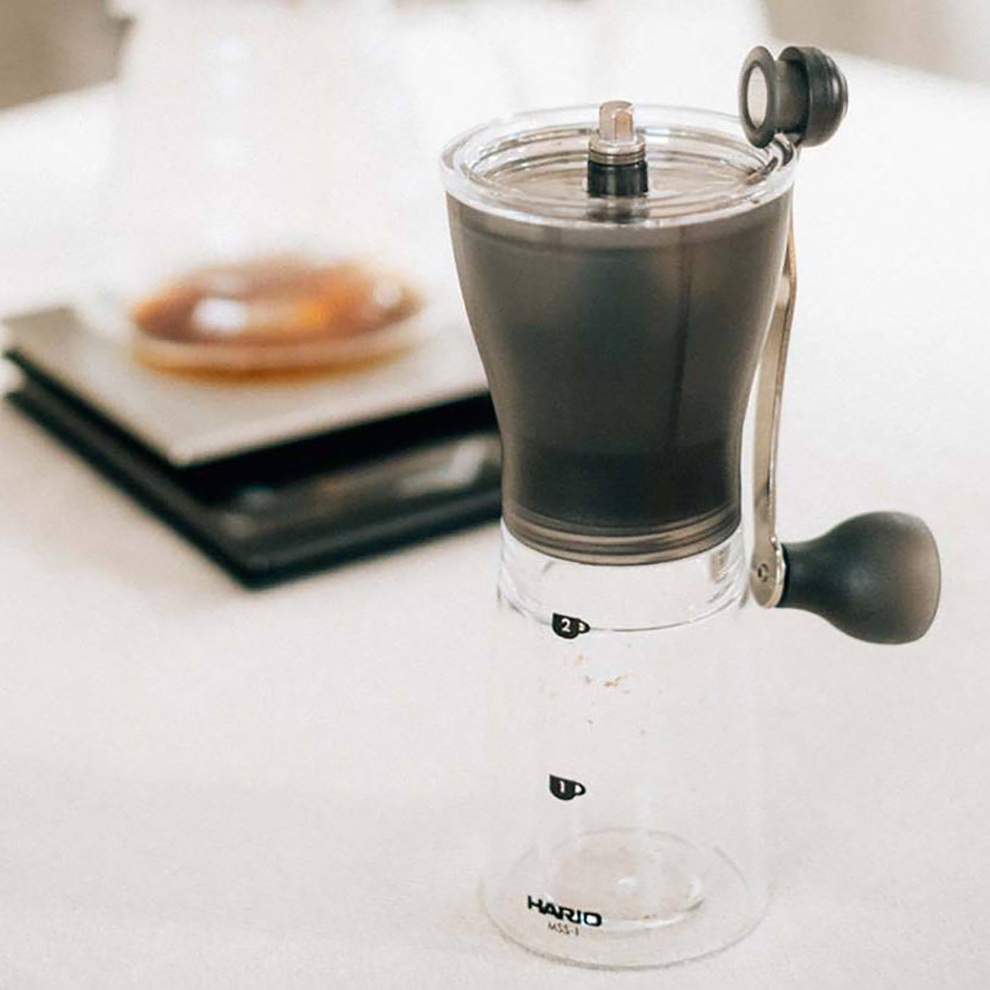 Coffee mill ceramic slim