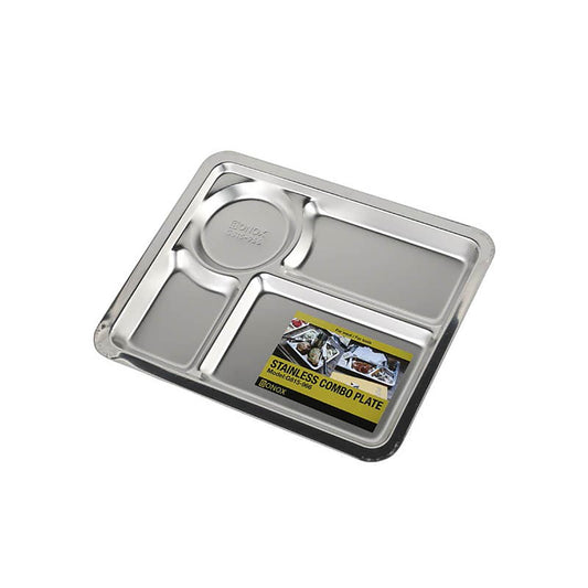 Stainless combo plate A