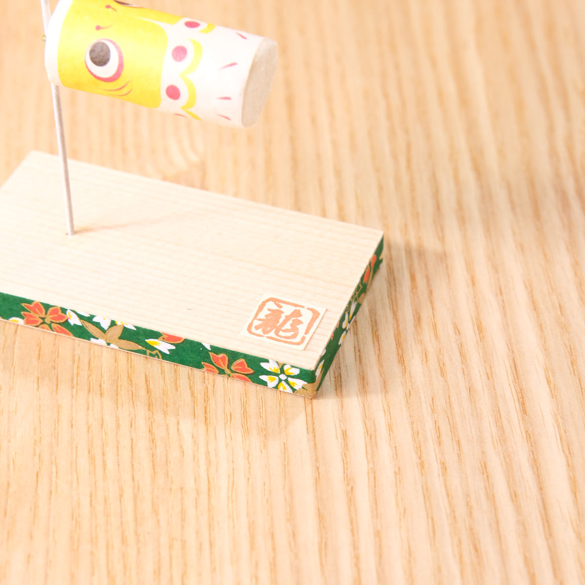Torn Japanese paper, 3 colors, mini carp streamer