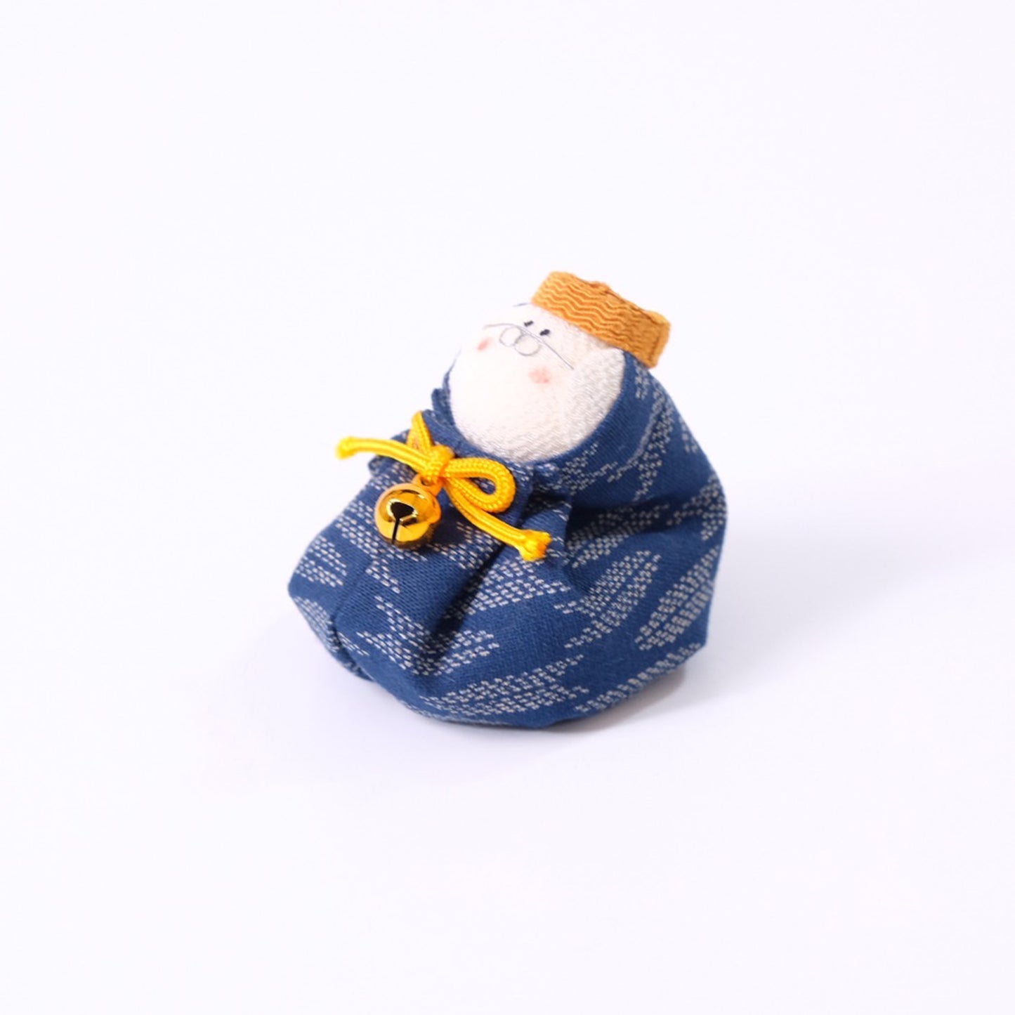 Indigo dyeing beanbag grandpa