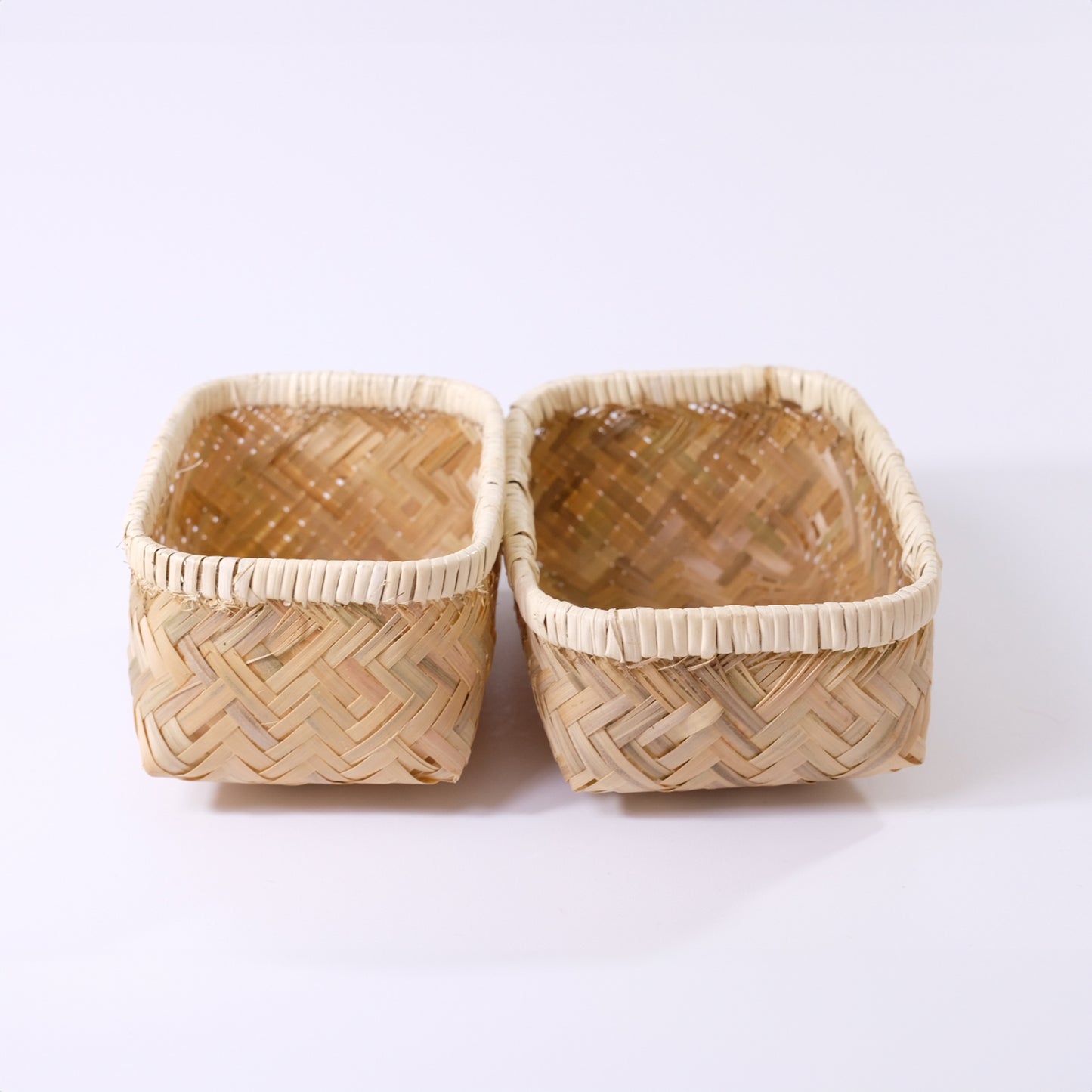 Bamboo Ajiro Weaving Lunch Box (Small)