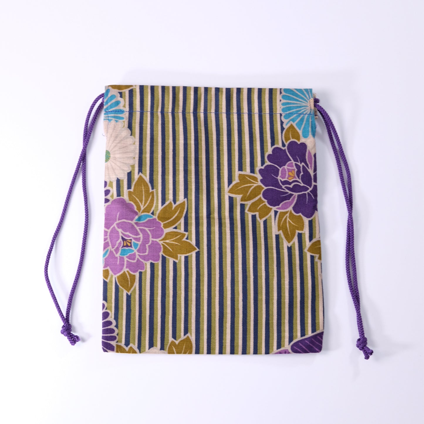 Drawstring bag retro flower