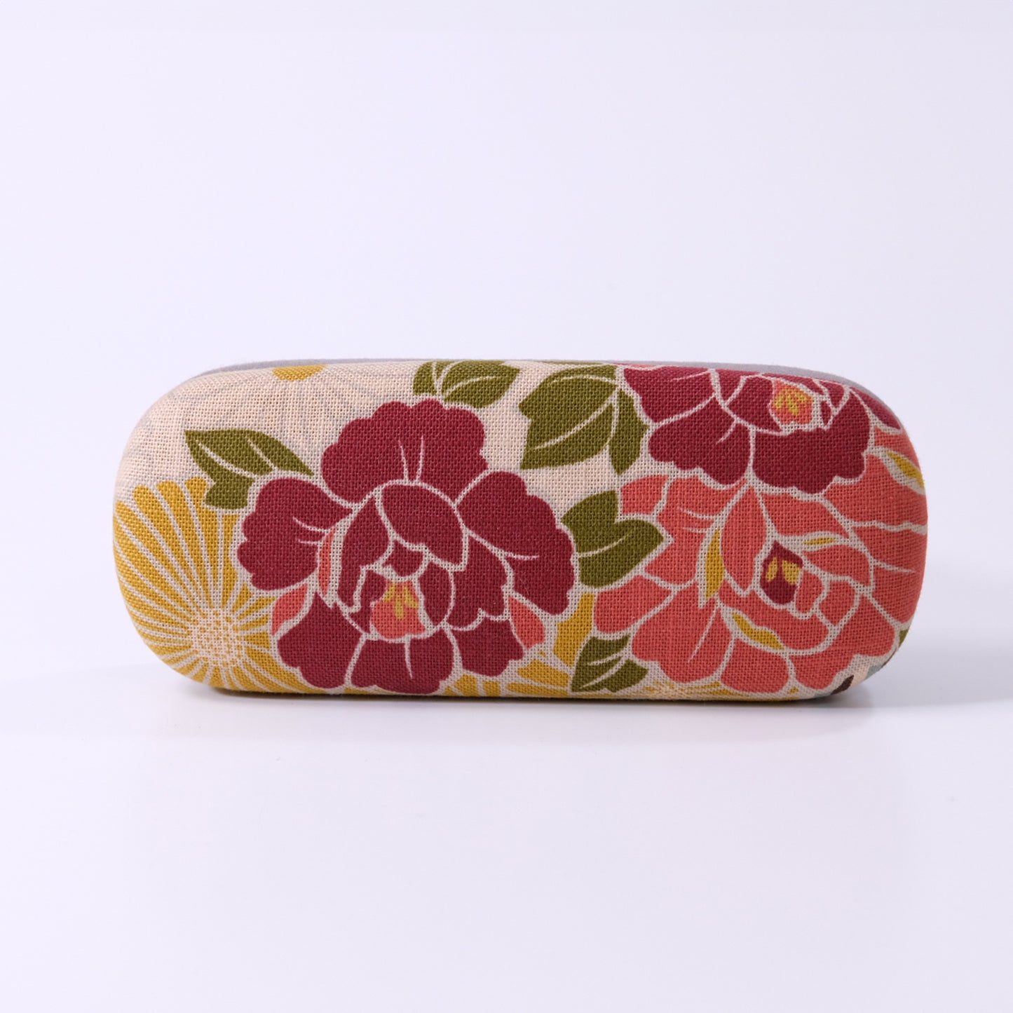 Retro Flower Glasses Case