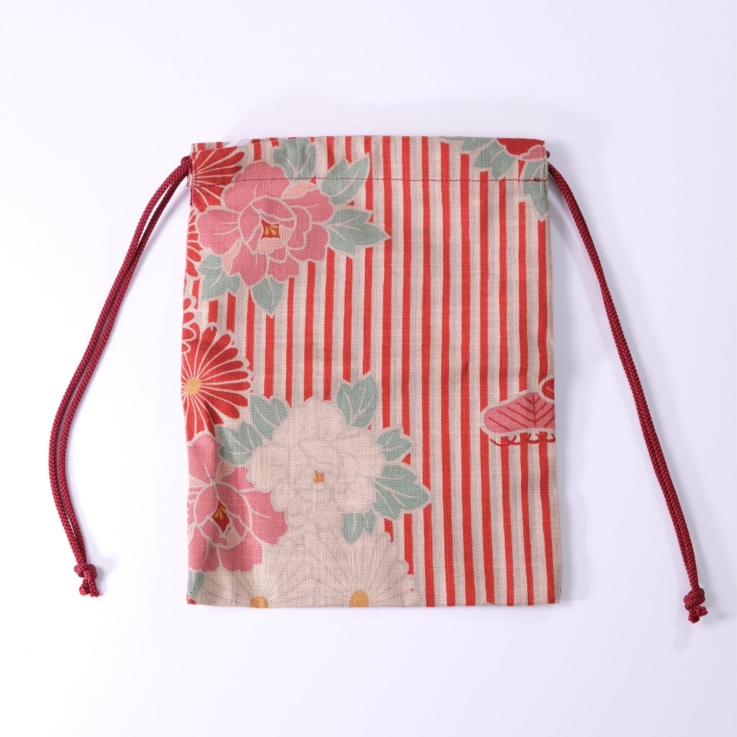 Drawstring bag retro flower