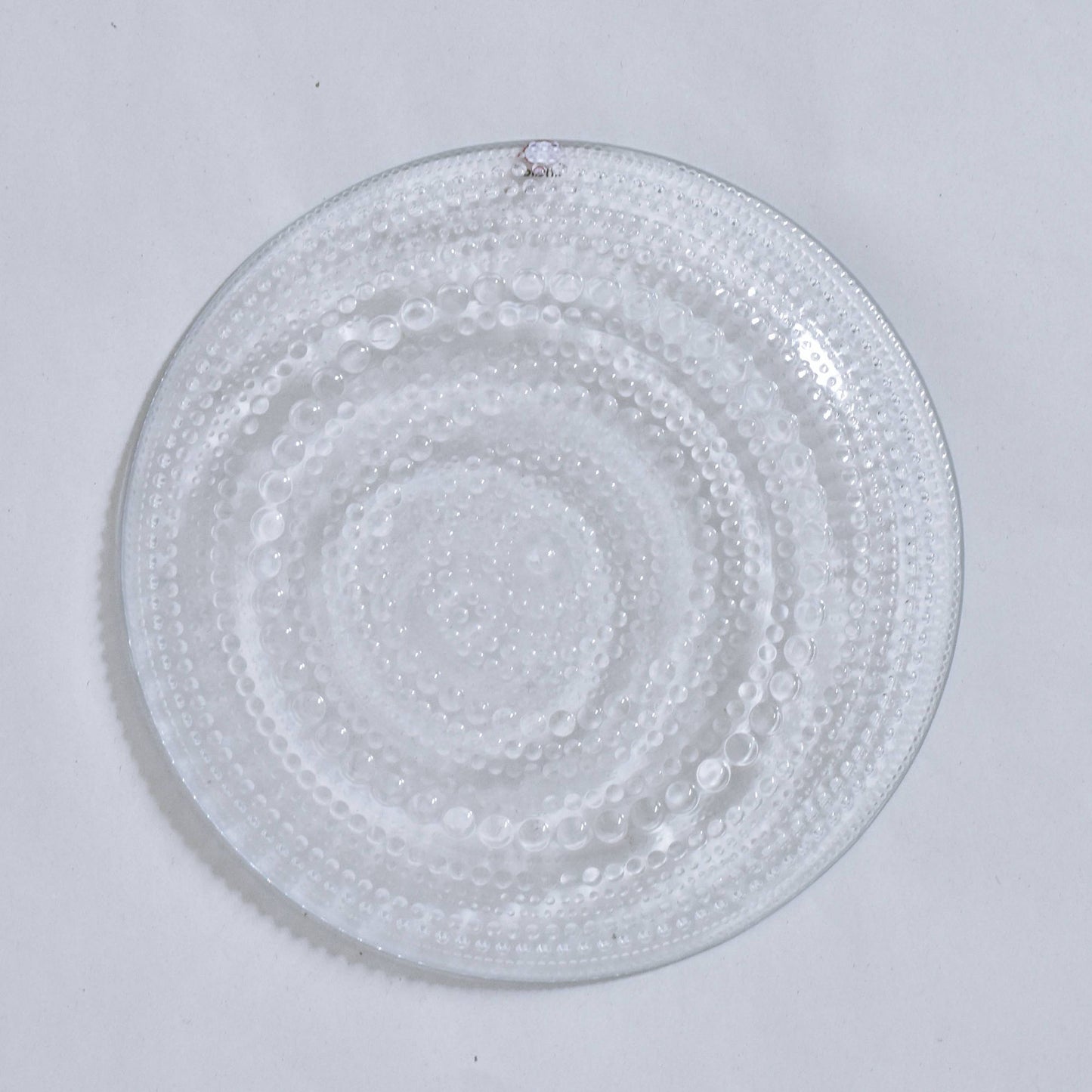 Iittala Kastehelmi Plate 17cm Clear
