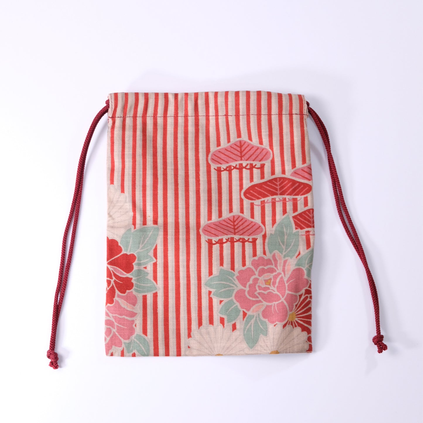 Drawstring bag retro flower