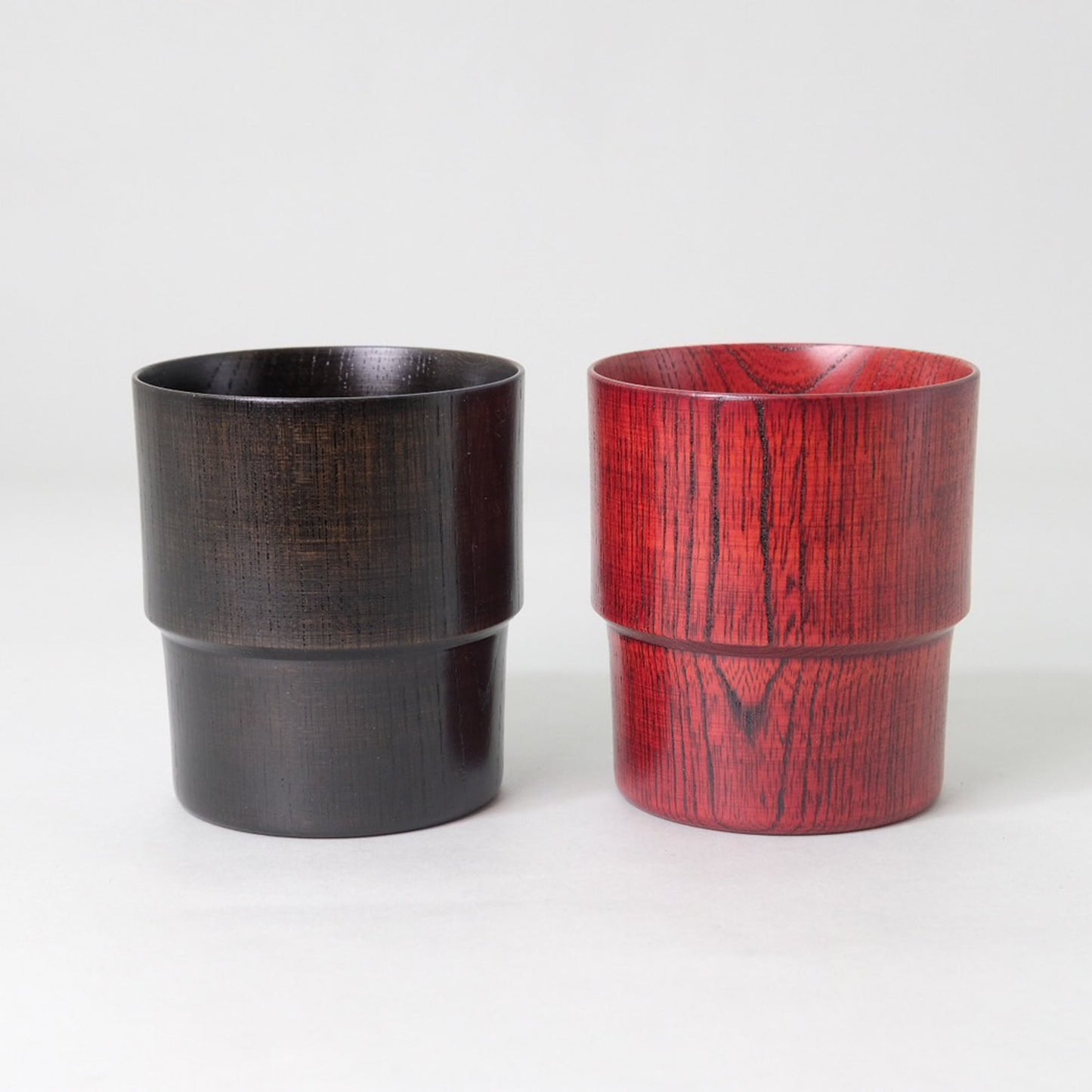 Genuine Zelkova Stacking Cups Pair