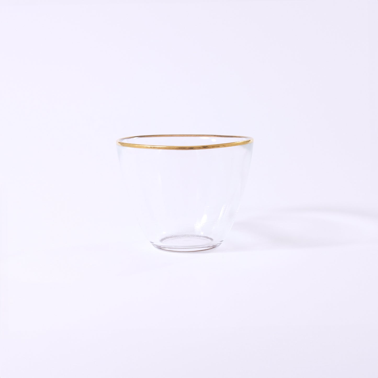 Gold-wrapped glass soup bowl 90 GOLD